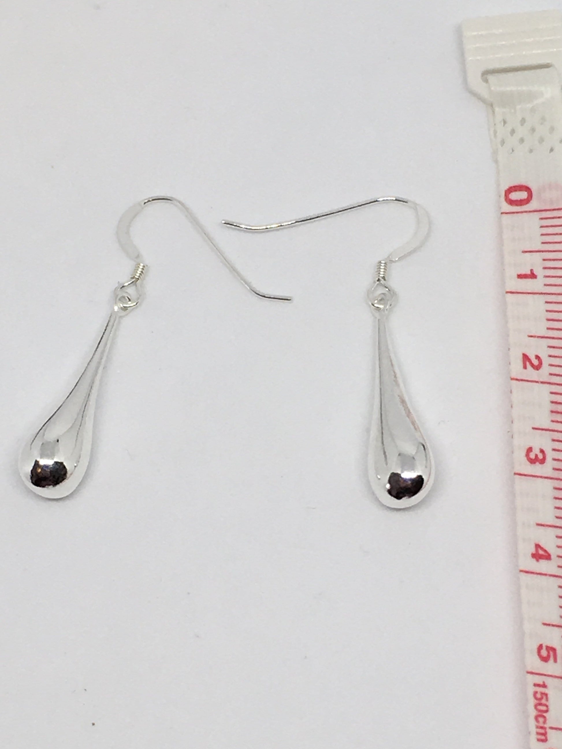 Earrings Sterling Silver Pear Drop Earrings Jewelz Galore Silver Pear Drop Earrings | Jewelz Galore | Jewellery