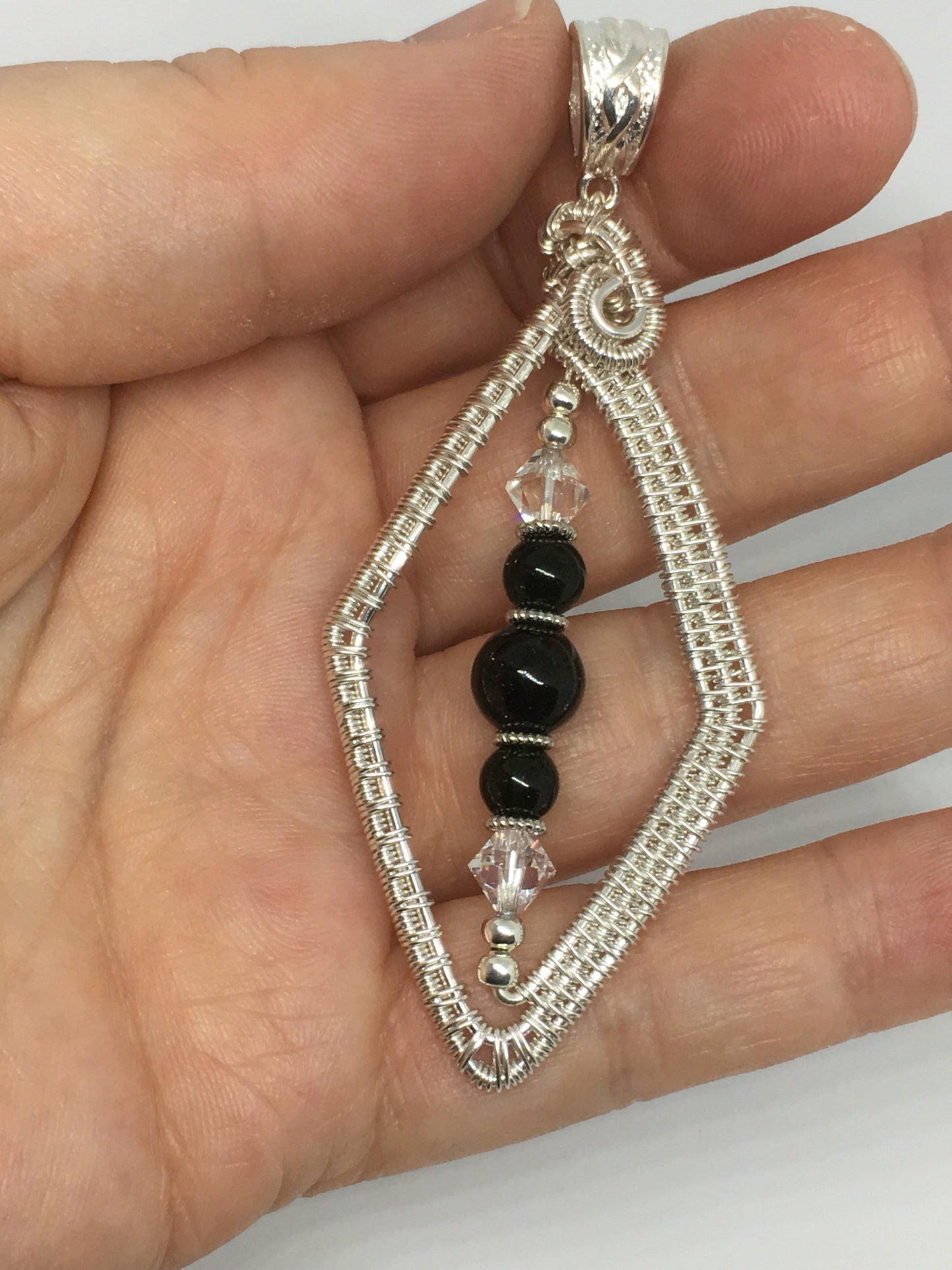 Pendant Green Goldstone Pendant Jewelz Galore Green Goldstone Pendant | Jewelz Galore | Cambridge