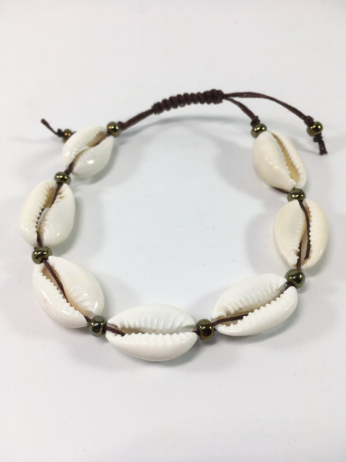 Bracelet Cowrie Shell Bracelet Jewelz Galore Adjustable Cowrie Shell Bracelet | Jewelz Galore | Handmade Jewellery