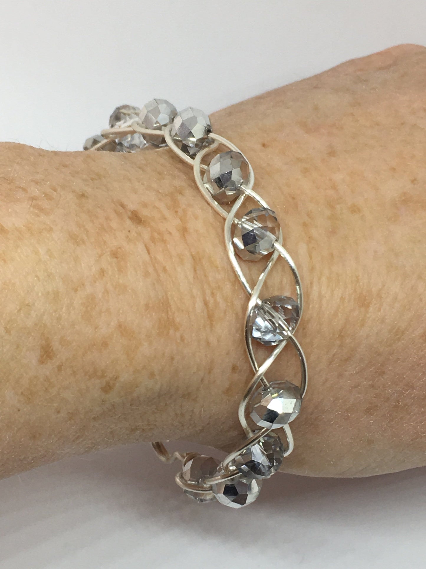 Bracelet Wire Braided Bangle Jewelz Galore Wire Braided Bangle | Jewelz Galore | Handmade Jewellery Cambridge