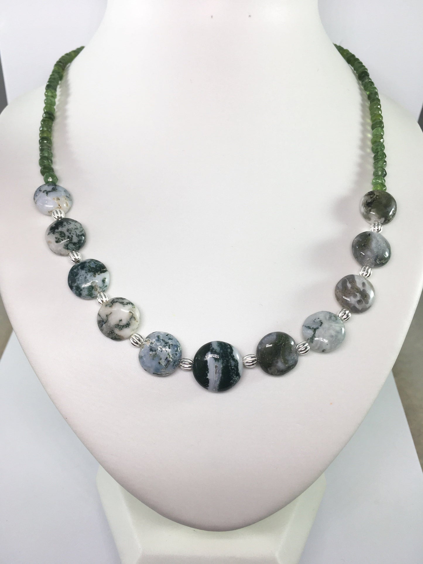 Necklace Shades Of Green Necklace Jewelz Galore