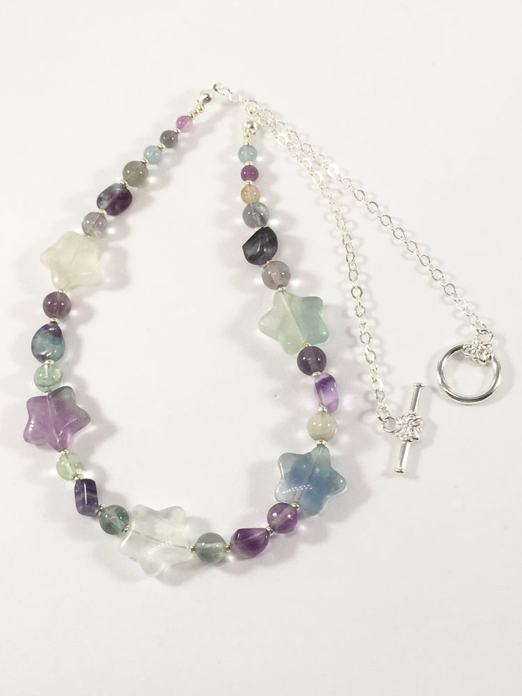 Fluorite Star Necklace