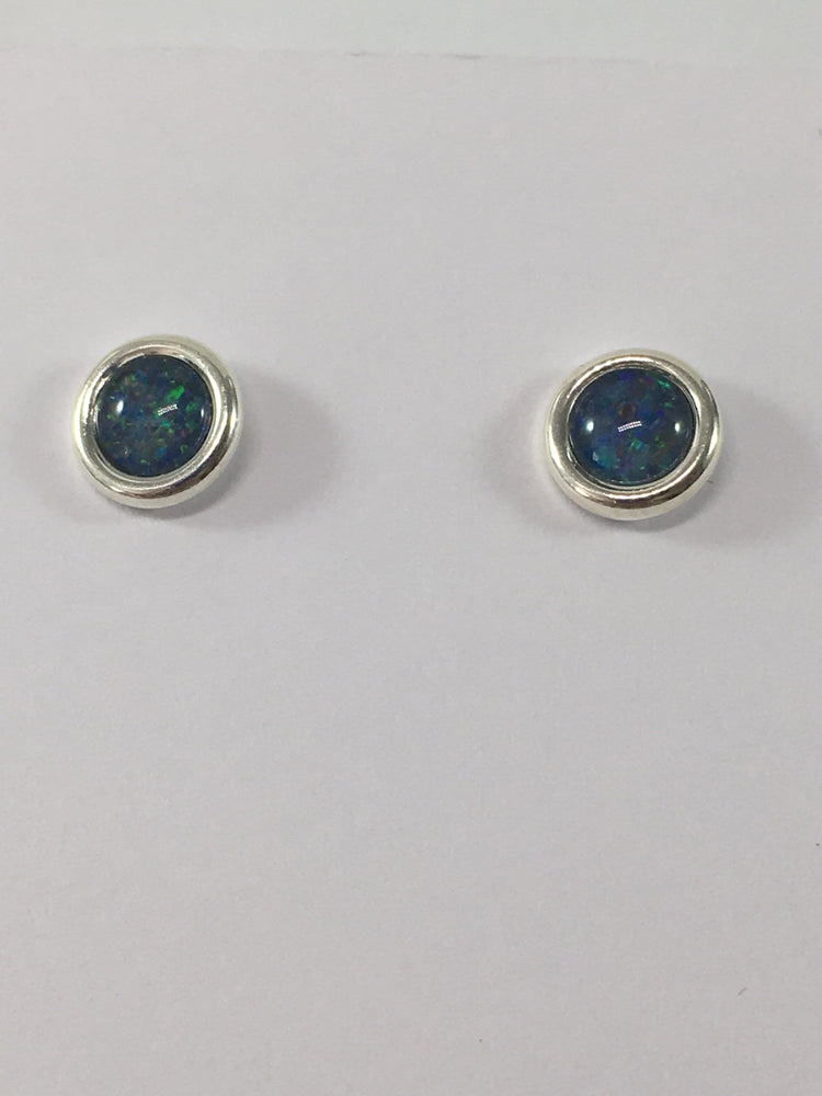 Gemstone Stud Earrings