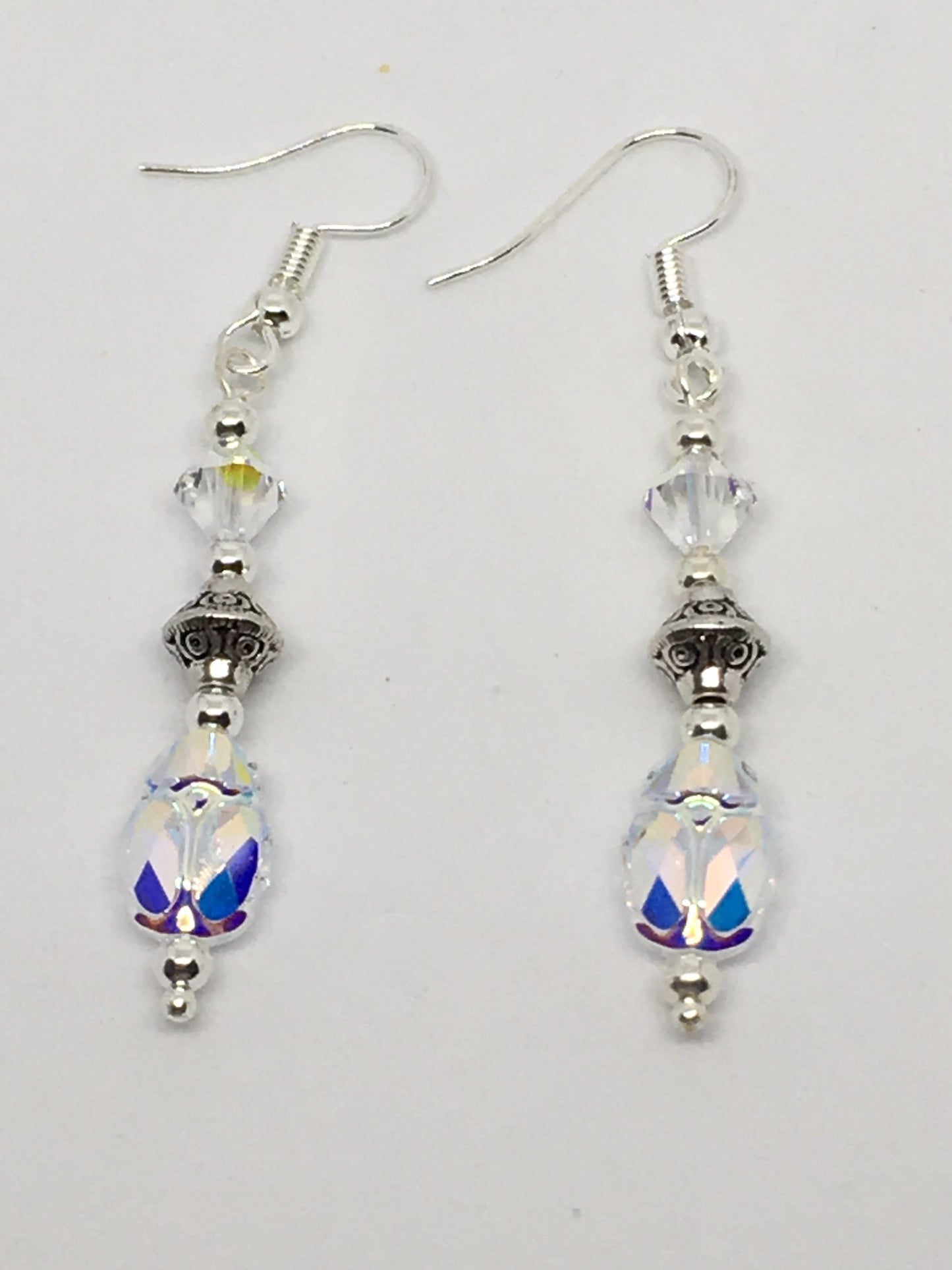 Earrings Crystal AB Scarab Earrings Jewelz Galore Scarab Beetle Earrings | Jewelz Galore | Jewellery