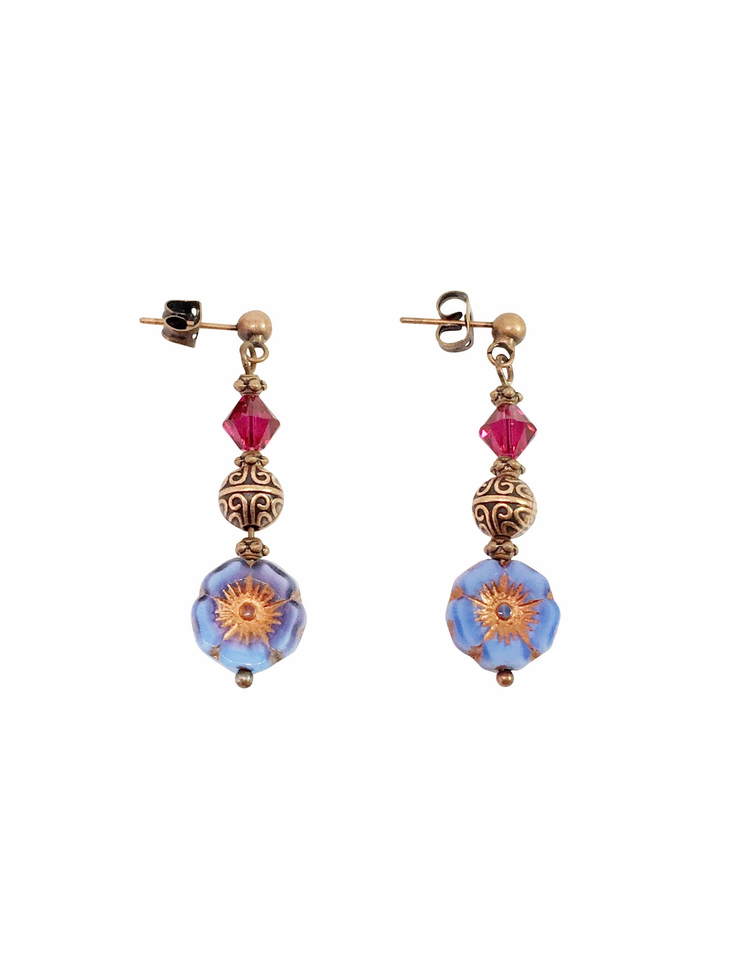 Earrings Forget Me Not Earrings Jewelz Galore