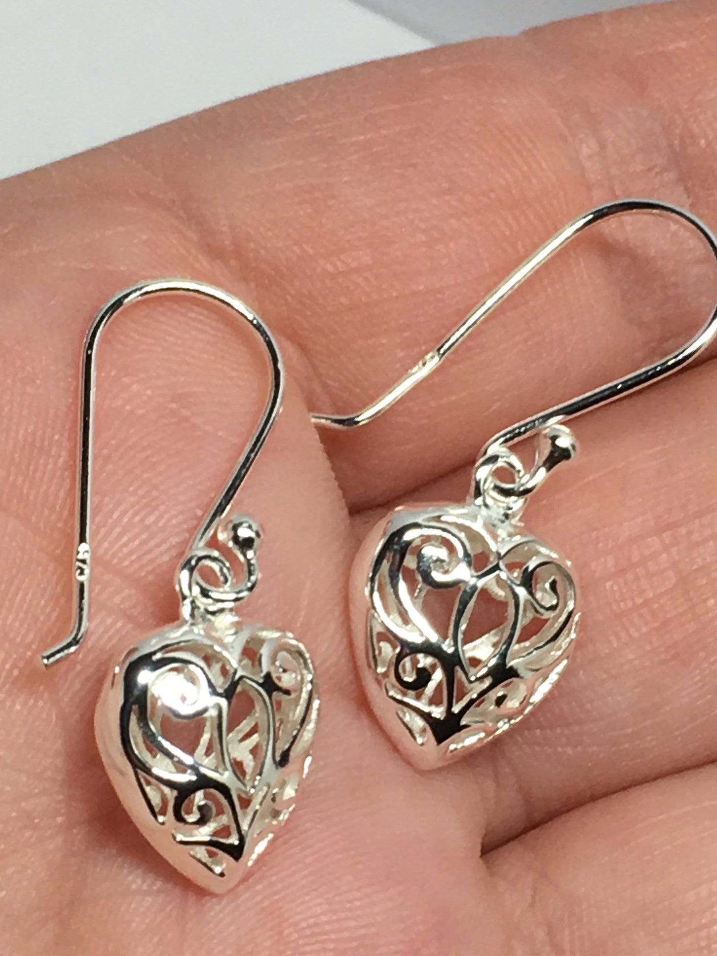 Earrings Filigree Heart Earrings Jewelz Galore Filigree Heart Earrings | Jewelz Galore | Jewellery
