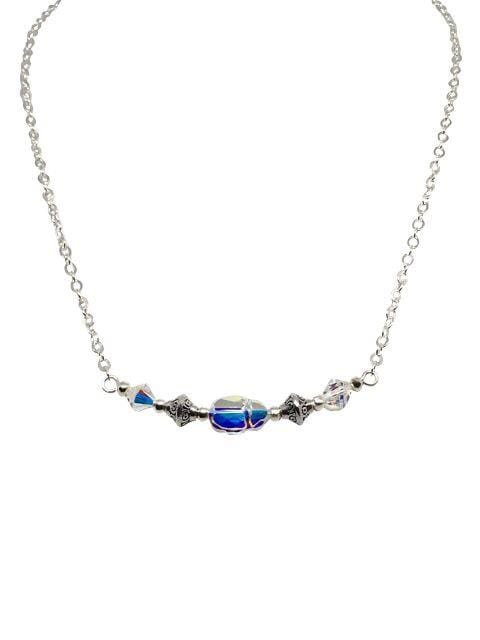 Swarovski Scarab Beetle Necklace