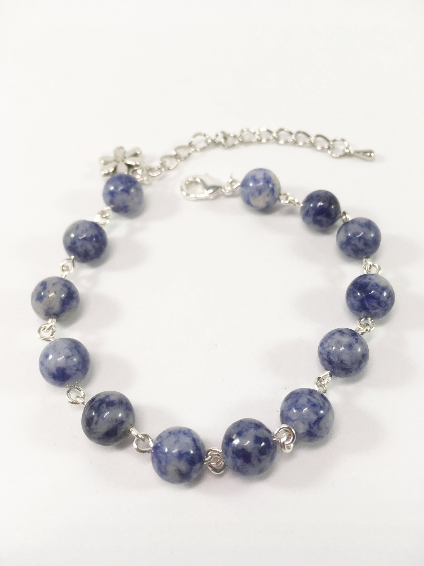 Bracelet Blue Jasper Jasper Link Bracelet Jewelz Galore Jasper Gemstone Link Bracelet | Jewelz Galore | Jewellery Online