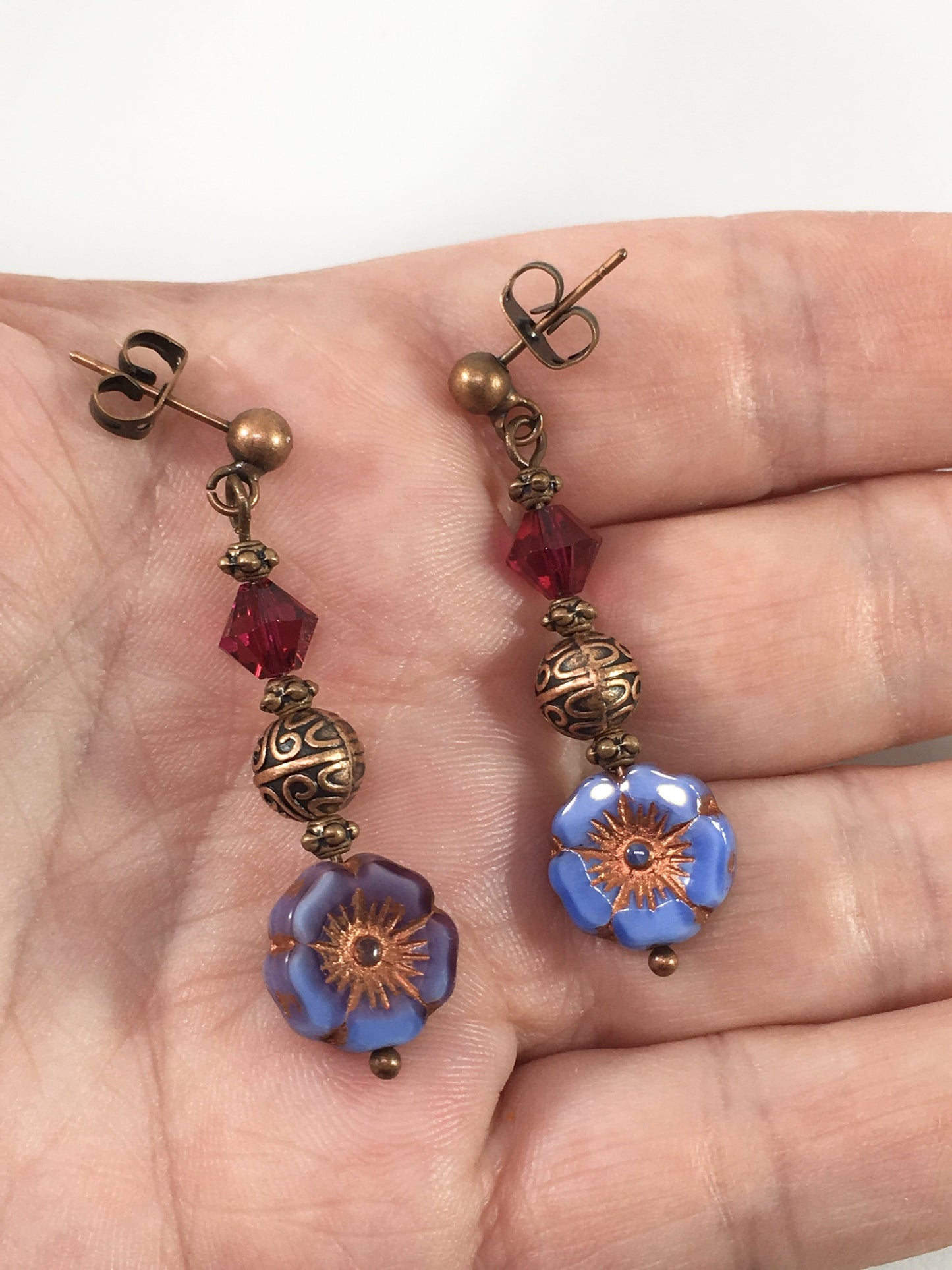 Earrings Forget Me Not Earrings Jewelz Galore