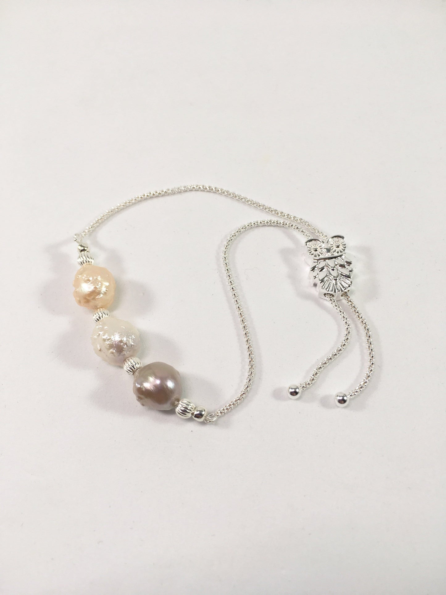 Bracelet Hedgehog Pearl Owl Slider Bracelet Jewelz Galore Hedgehog Pearl Slider Bracelet | Jewelz Galore | Jewellery Cambridge
