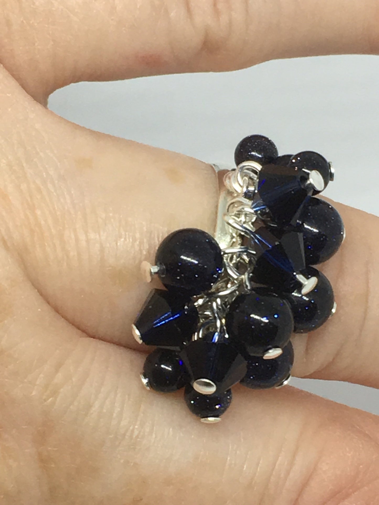 Ring Gemstone Bobble Ring Jewelz Galore Gemstone Bobble Ring | Jewelz Galore | Handmade Ladies Jewellery