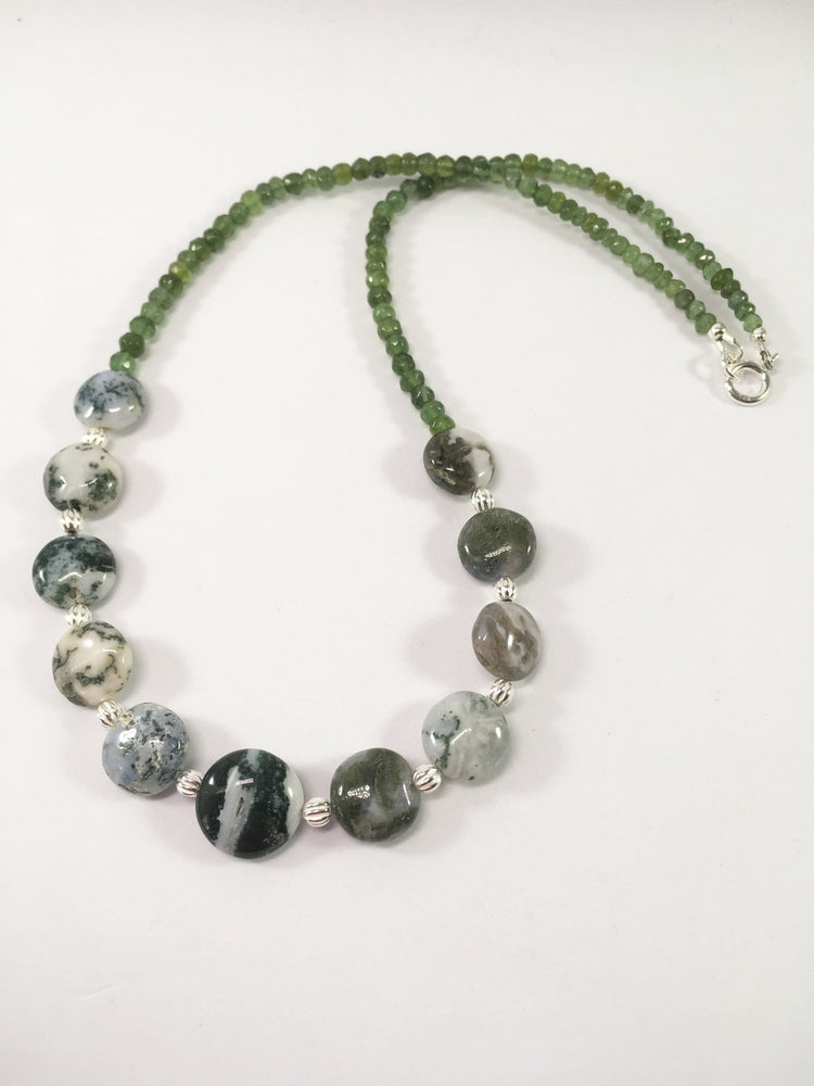 Shades Of Green Necklace