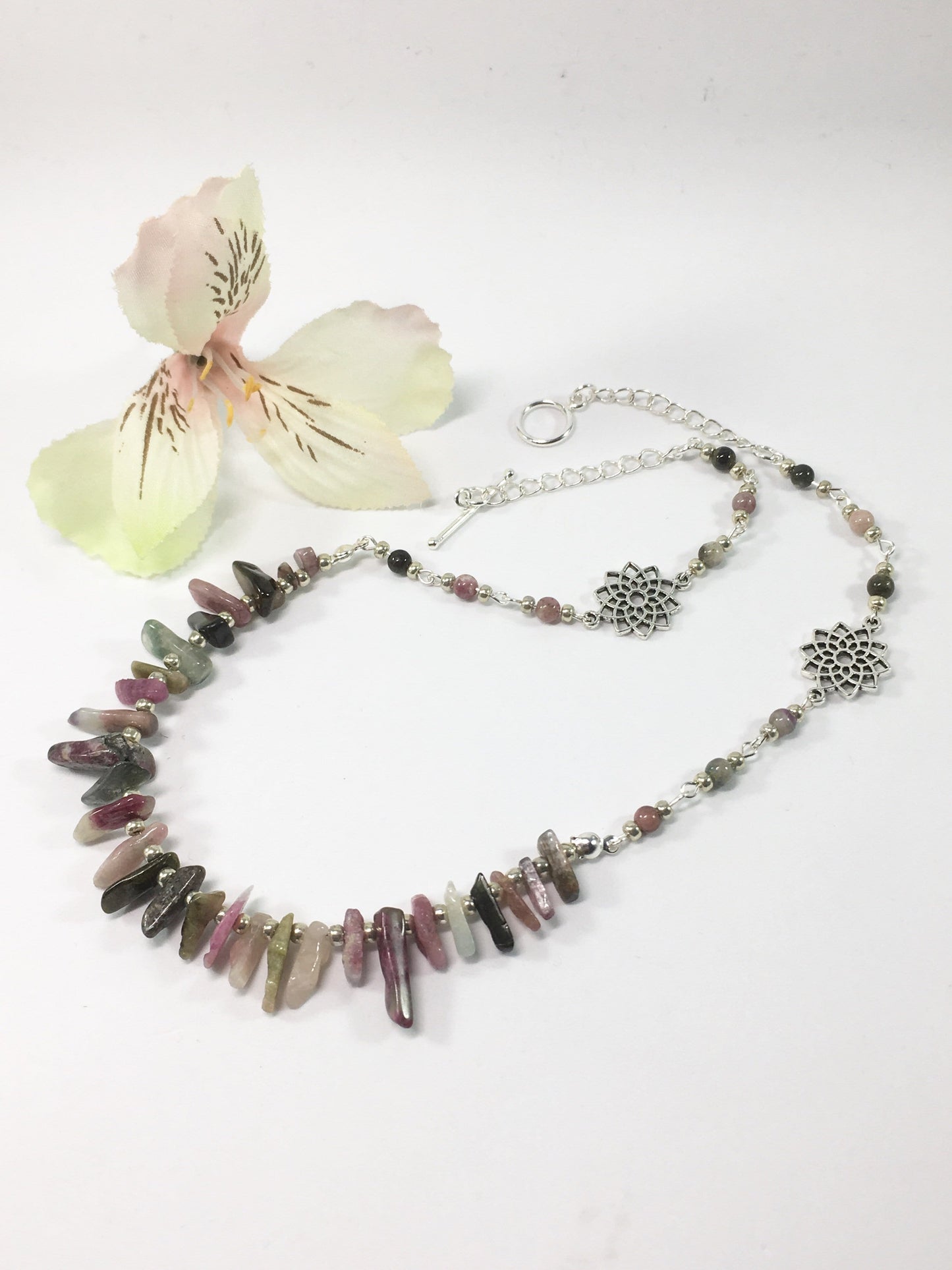 Necklace Tourmaline Shards Necklace Jewelz Galore