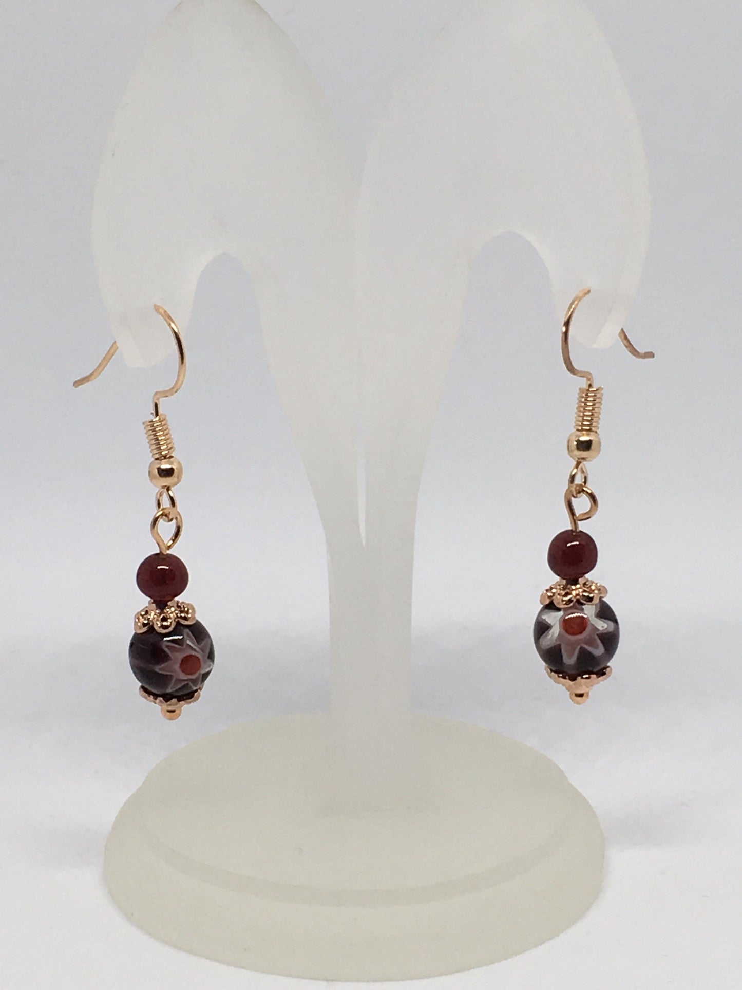 Earrings Millefiori Dangle Earrings Jewelz Galore Millefiori Beaded Earrings | Jewelz Galore