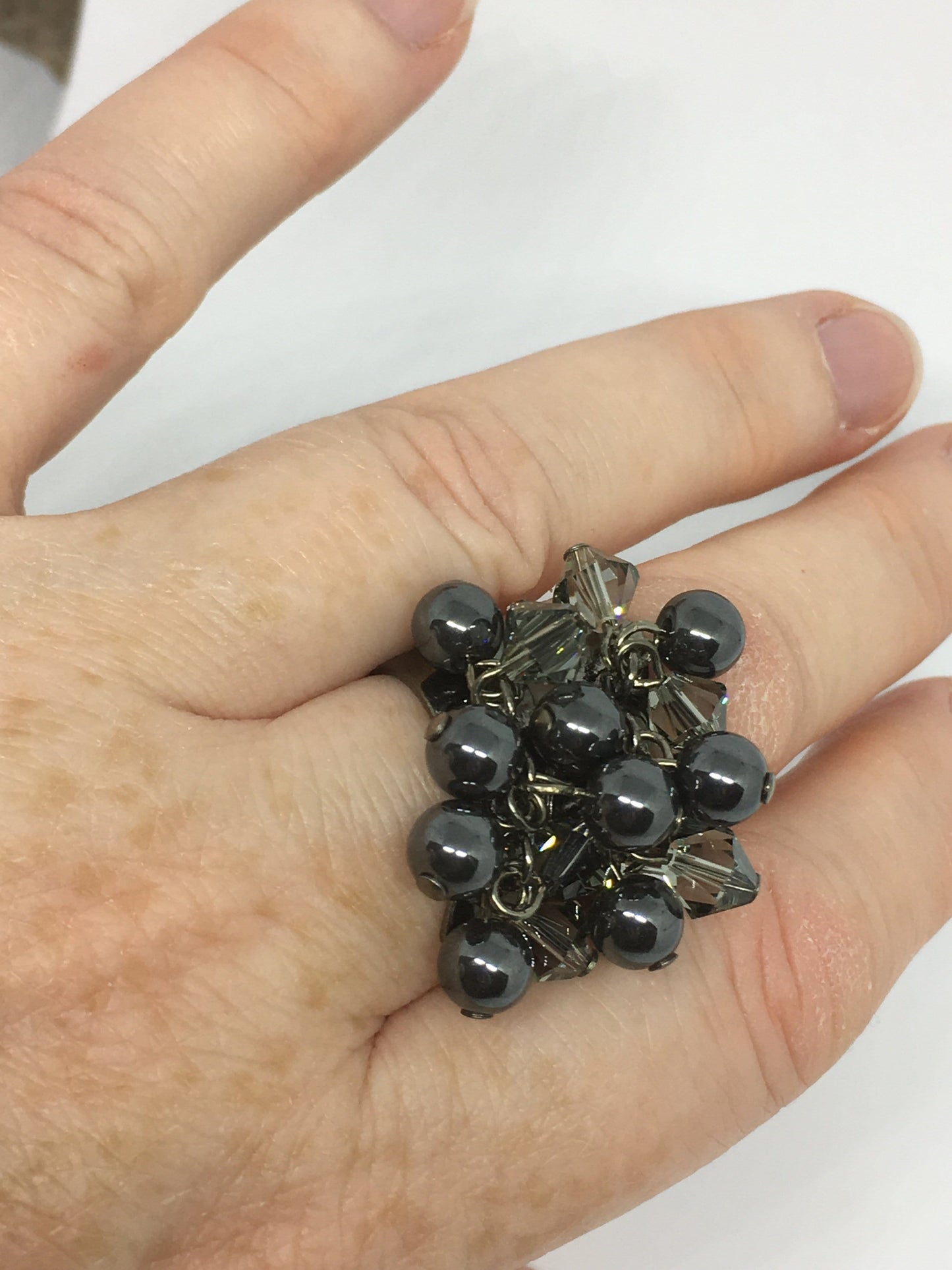 Ring Gemstone Bobble Ring Jewelz Galore Gemstone Bobble Ring | Jewelz Galore | Handmade Ladies Jewellery