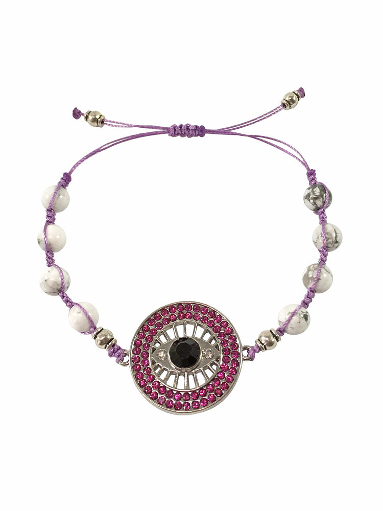 Howlite Eye Bracelet