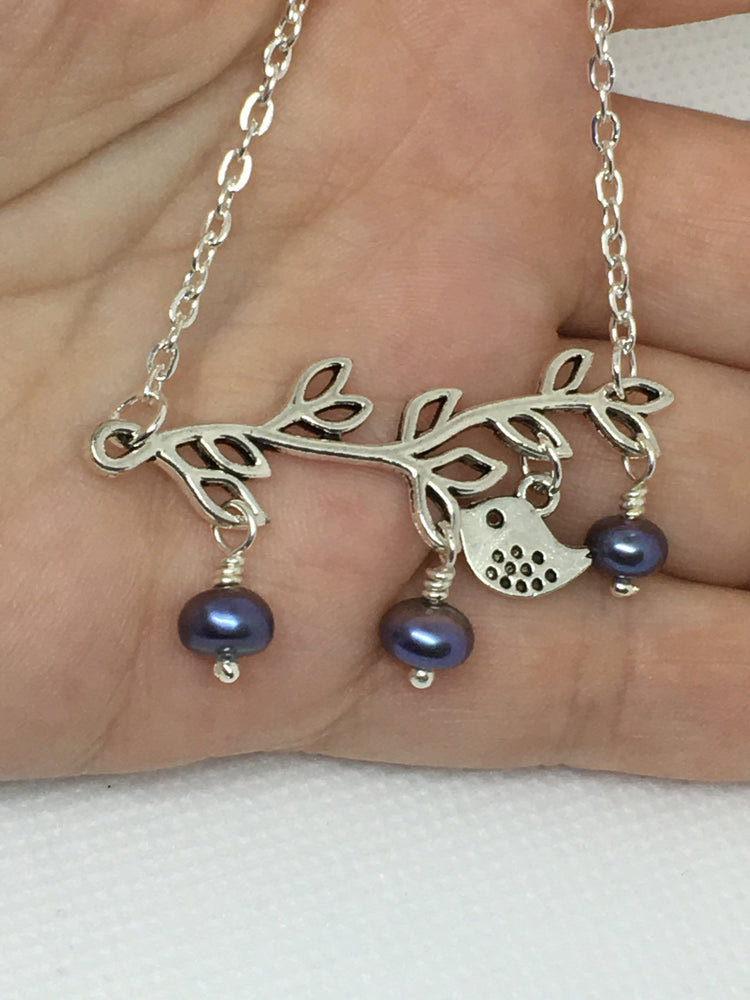 Pearl Branch Necklace