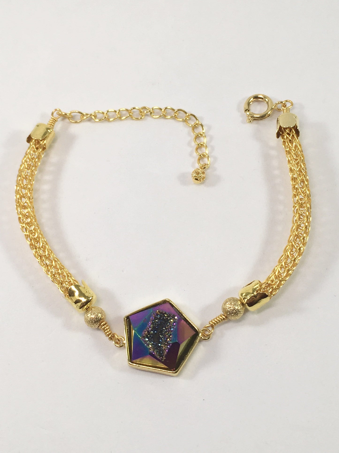 Bracelet Rainbow Druzy Agate Bracelet Jewelz Galore Druzy Agate Bracelet | Jewelz Galore | Jewellery