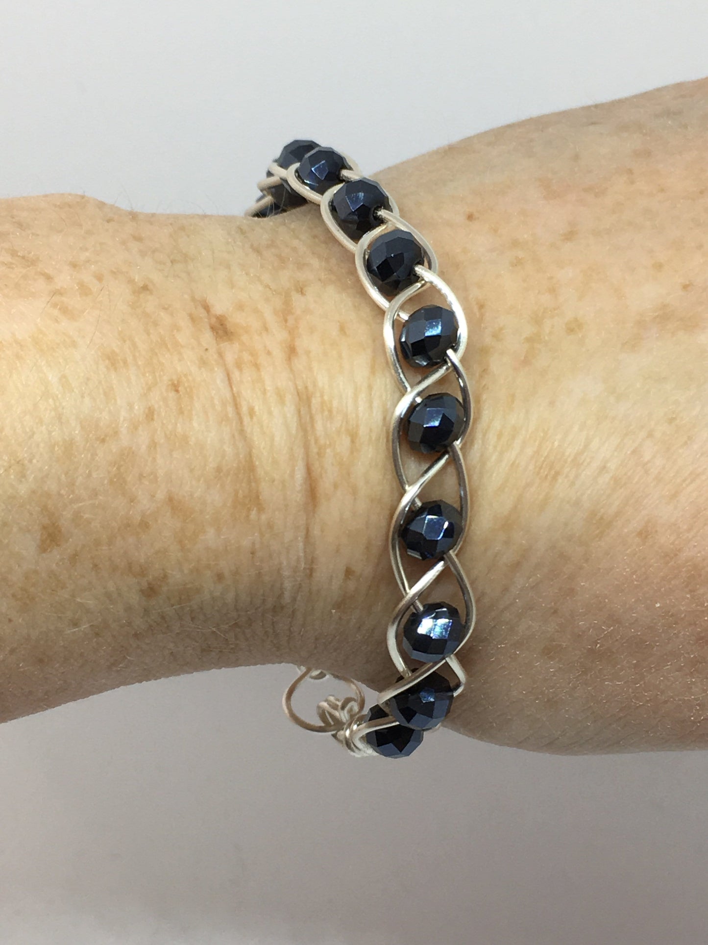 Bracelet Wire Braided Bangle Jewelz Galore Wire Braided Bangle | Jewelz Galore | Handmade Jewellery Cambridge