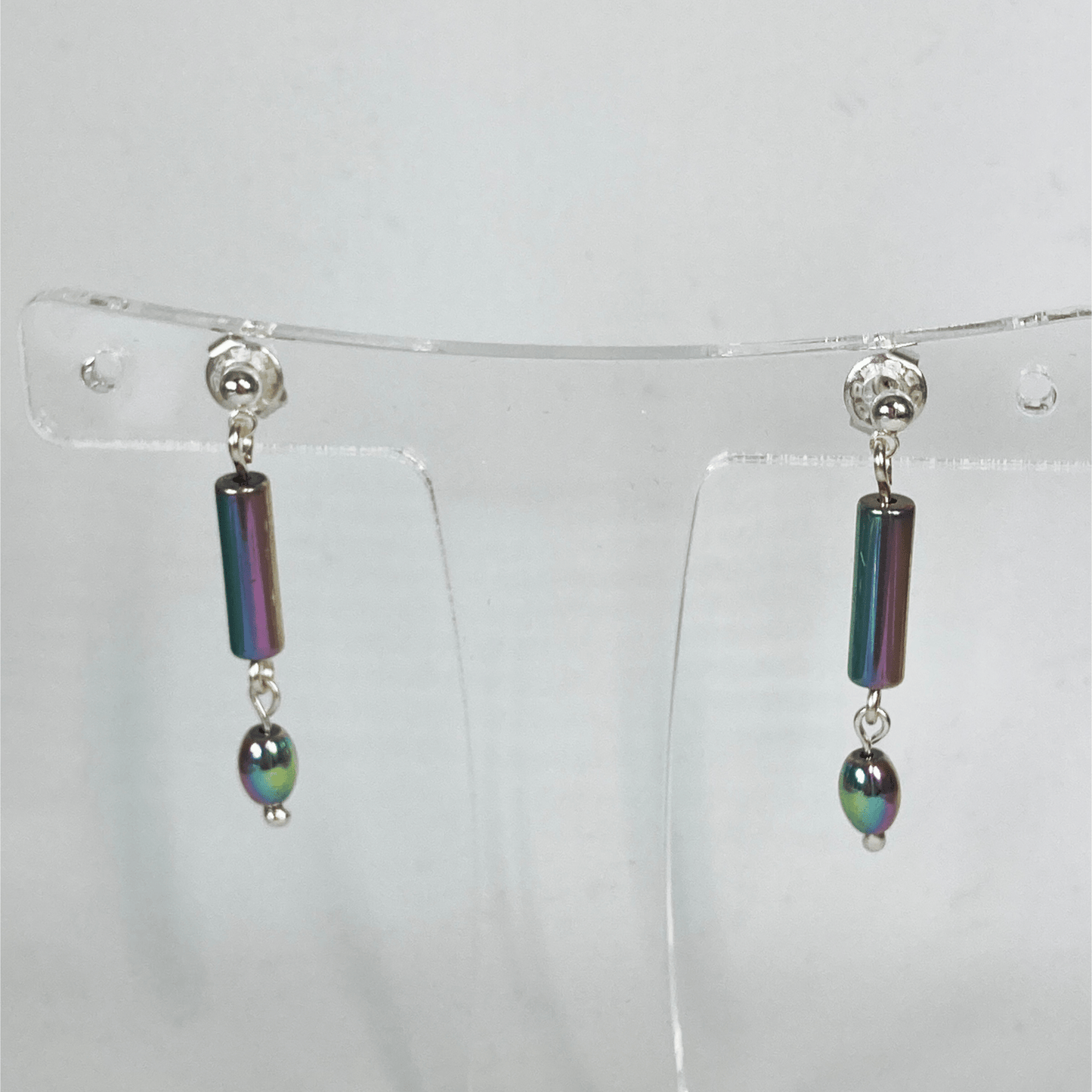 Necklace Pastel Hematite Necklace Set Jewelz Galore Buy Pastel Hematite Necklace Set | Jewelz Galore | Handmade Jewellery