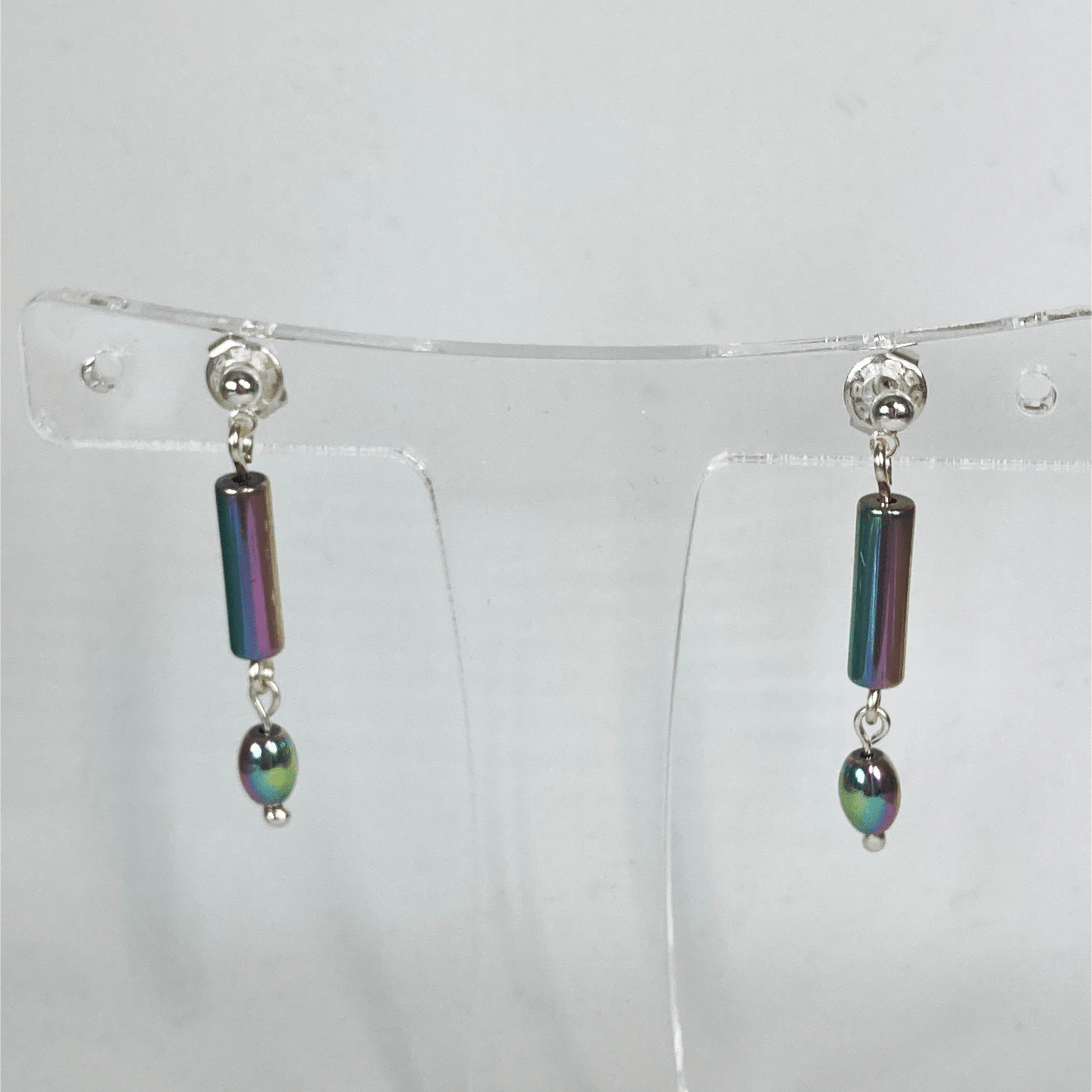 Necklace Pastel Hematite Necklace Set Jewelz Galore Buy Pastel Hematite Necklace Set | Jewelz Galore | Handmade Jewellery