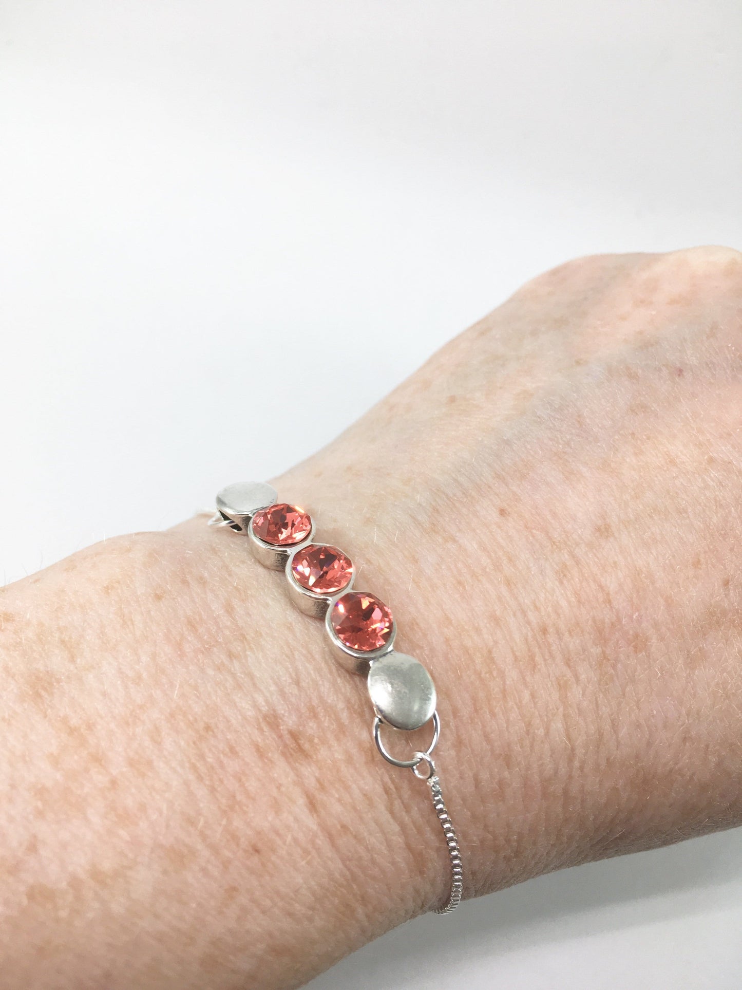 Bracelet Crystal Slider Bracelet Jewelz Galore Crystal Slider Bracelet | Jewelz Galore | Handmade Jewellery Online