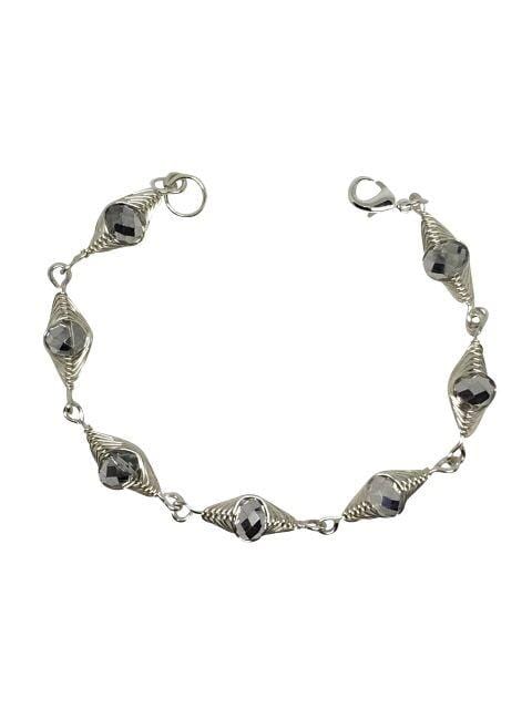 Bracelet Herringbone Sparkle Bracelet Jewelz Galore Herringbone Beaded Sparkle Bracelet | Jewelz Galore | Jewellery