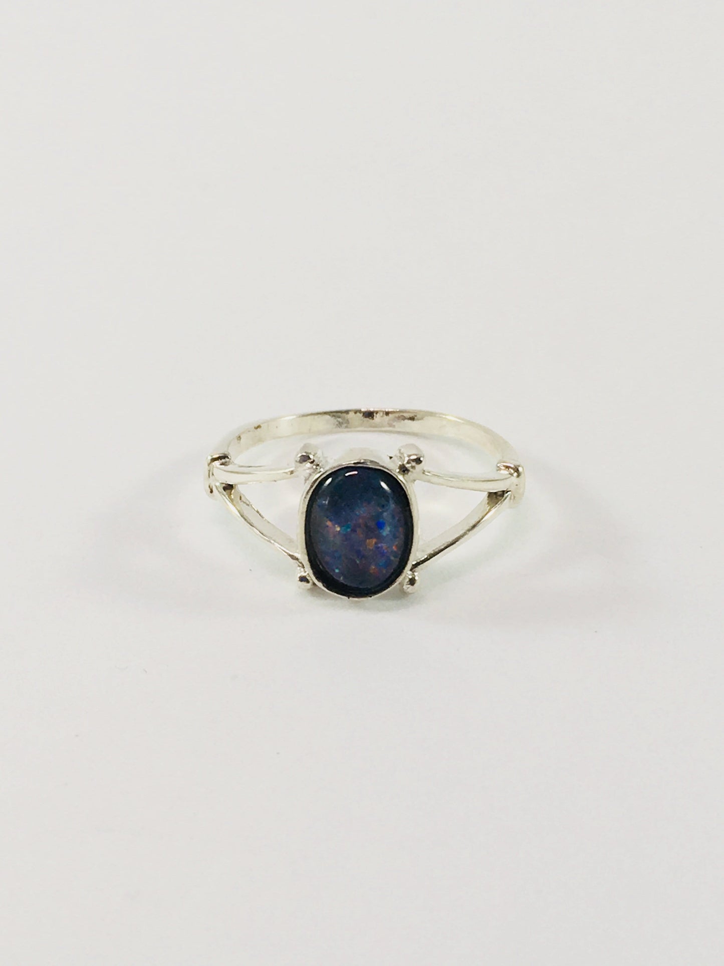 Ring Opal And Sterling Silver Ring Jewelz Galore Opal Sterling Silver Ring | Jewelz Galore | Ladies Jewellery Online