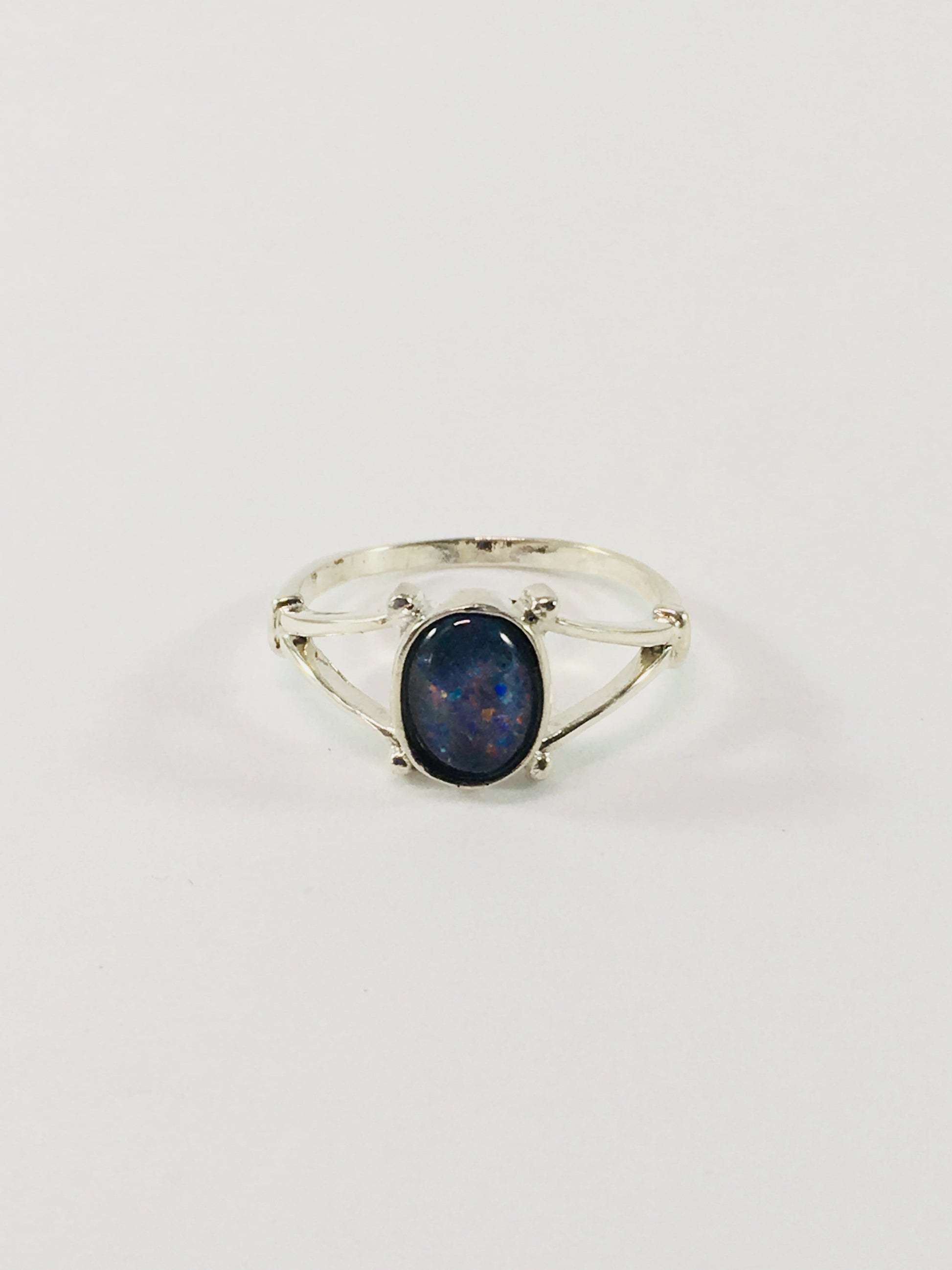 Ring Opal And Sterling Silver Ring Jewelz Galore Opal Sterling Silver Ring | Jewelz Galore | Ladies Jewellery Online
