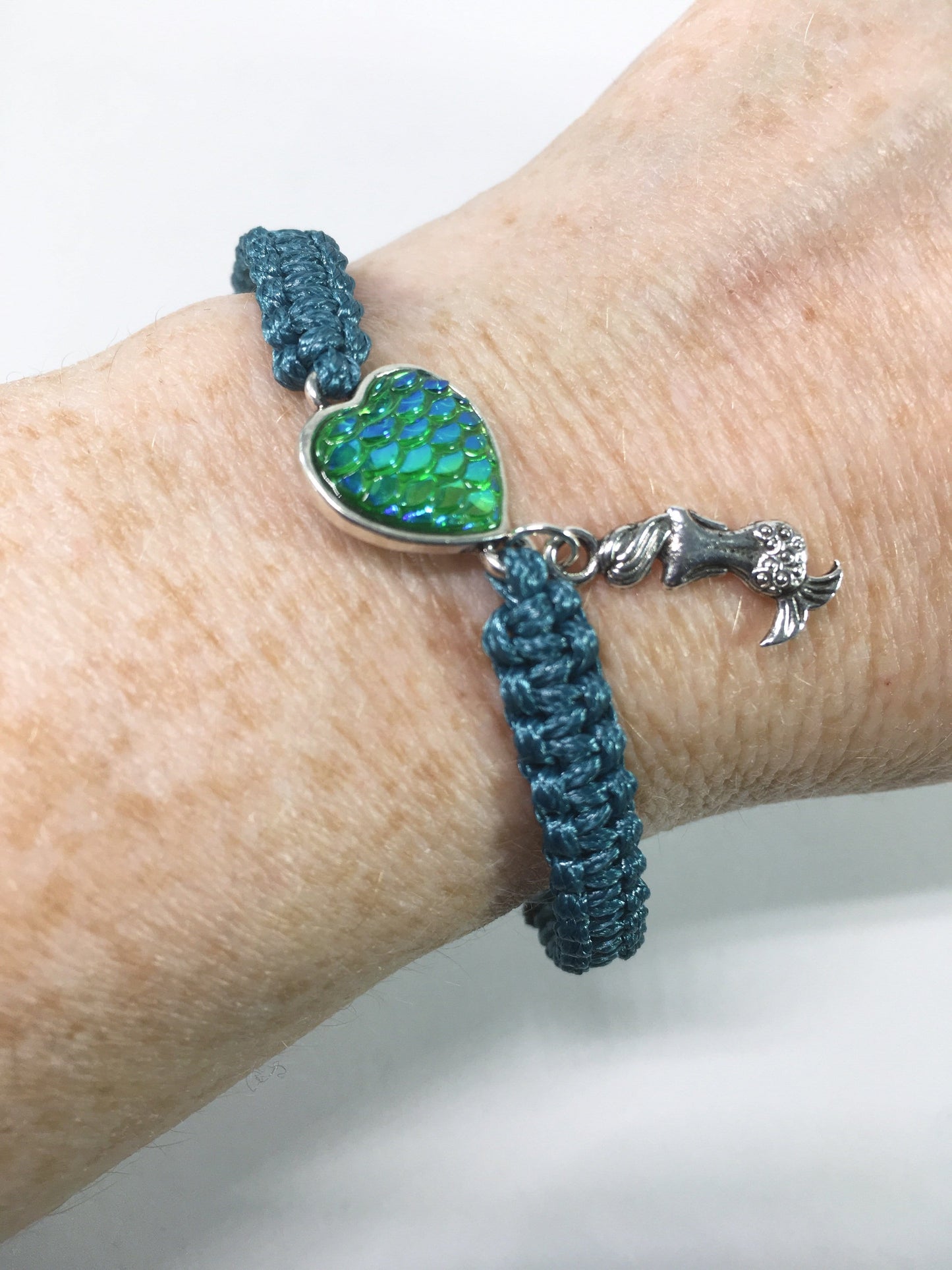 Bracelet Macrame Mermaid Bracelet Jewelz Galore Macrame Mermaid Bracelet | Jewelz Galore | Jewellery In Cambridge