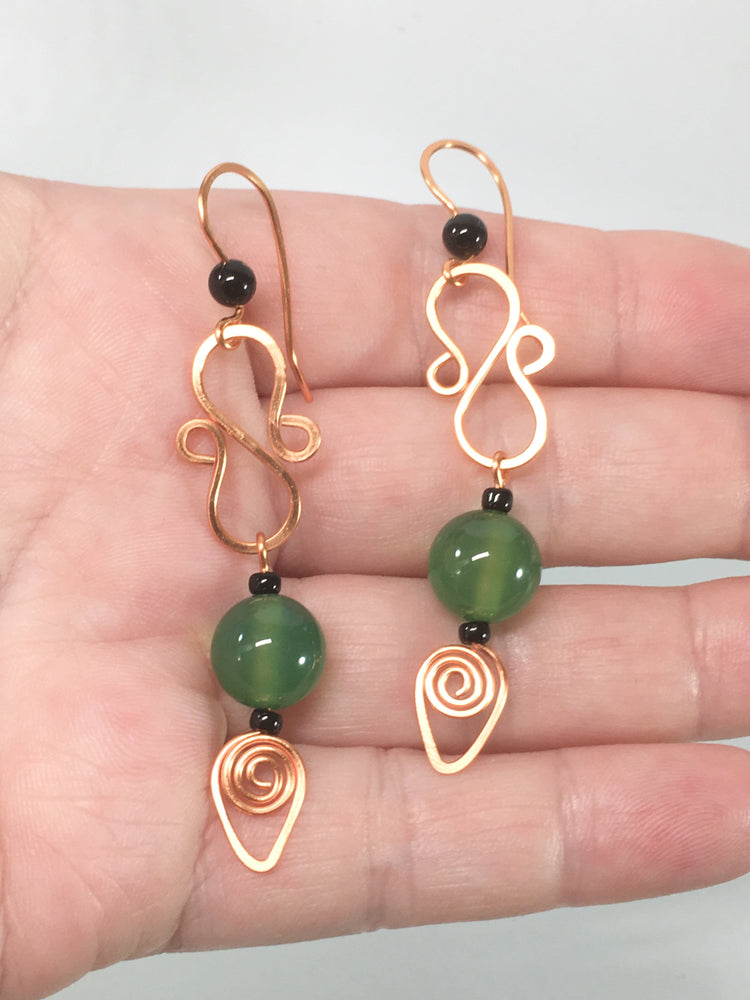 Figure Of Eight Earrings