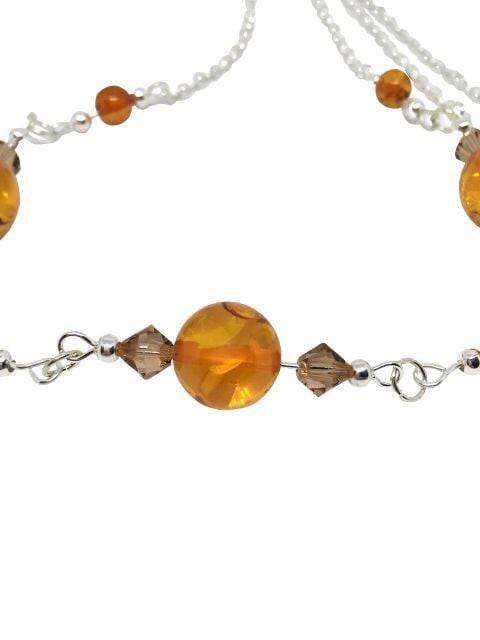 Necklace Amber Necklace Jewelz Galore Amber Necklace | Jewelz Galore | Handmade Jewellery Online