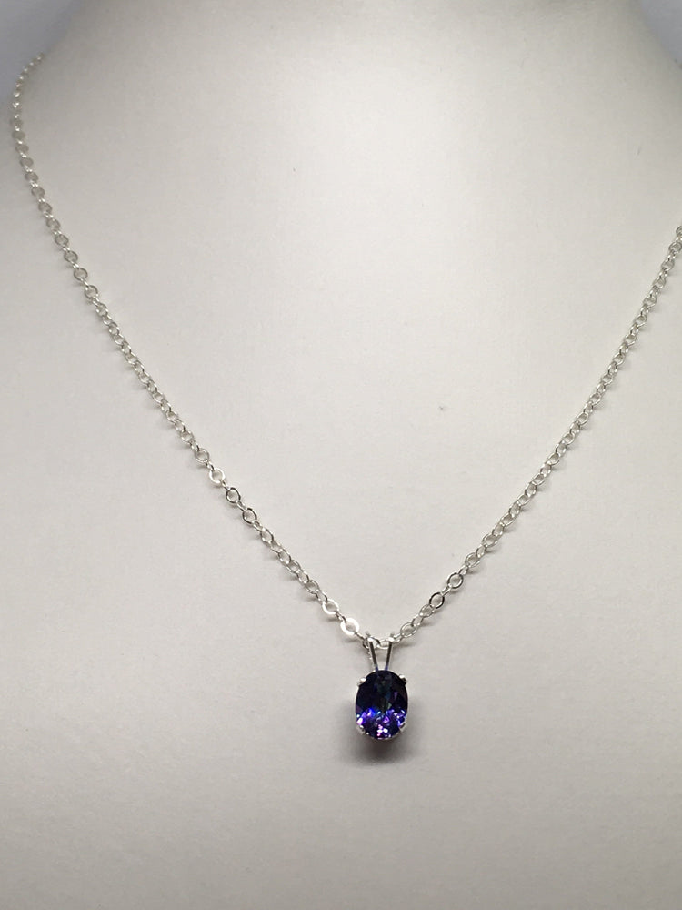 Purple Quartz Necklace
