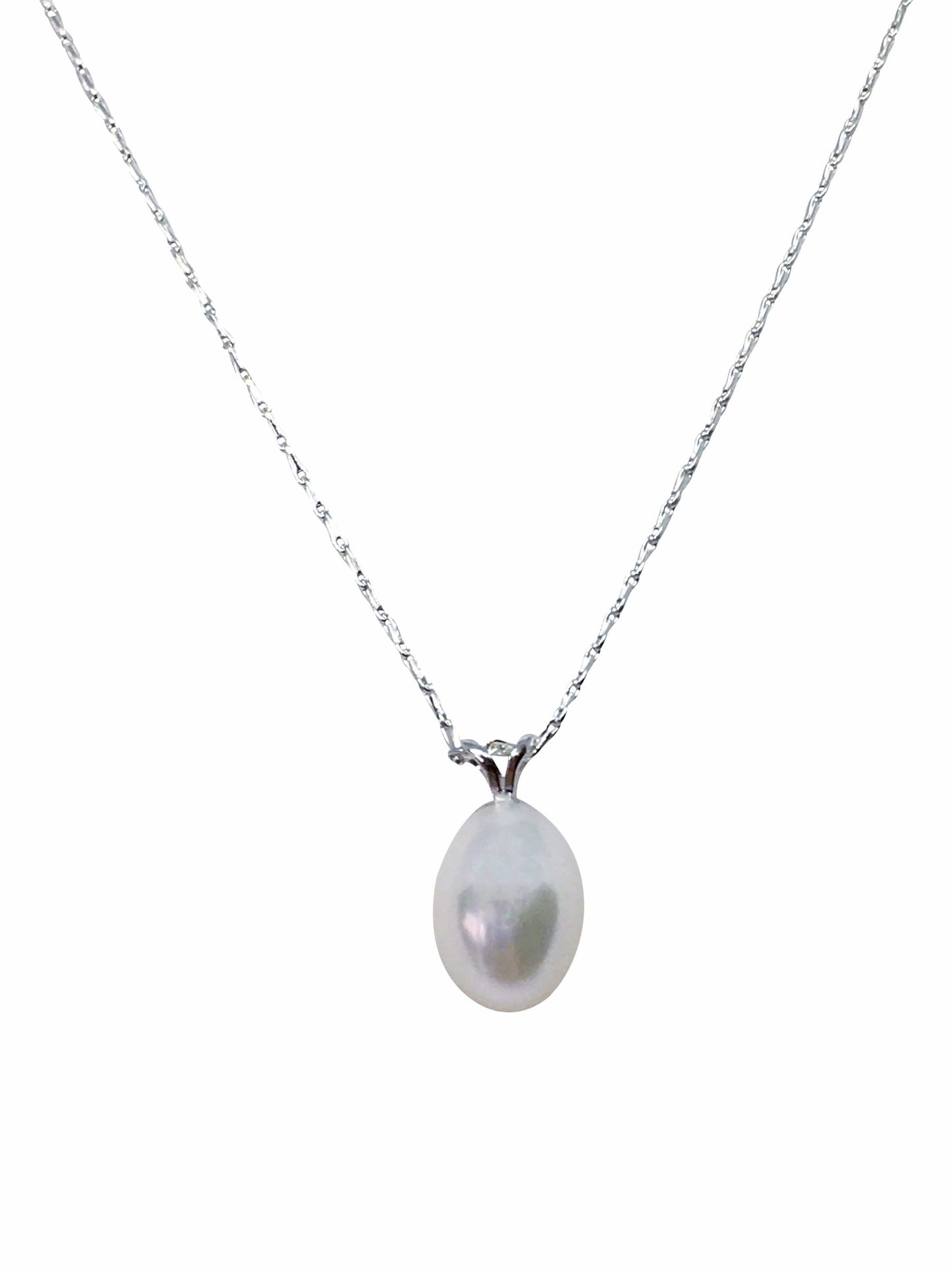 Necklace Sterling Silver And Cultured Pearl Necklace Jewelz Galore Cultured Pearl Necklace | Jewelz Galore | Jewellery