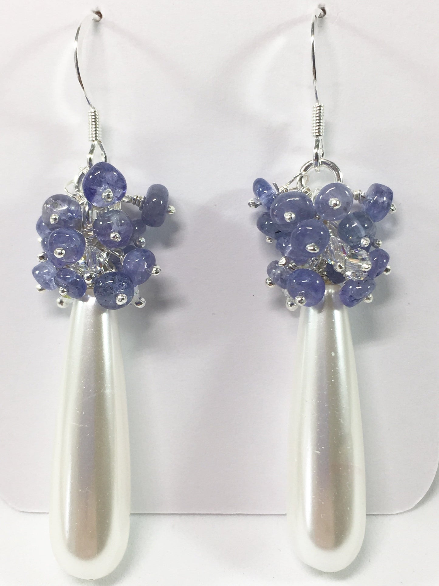 Earrings Tanzanite Cluster Earrings Jewelz Galore Tanzanite Cluster Earrings | Jewelz Galore | Jewellery