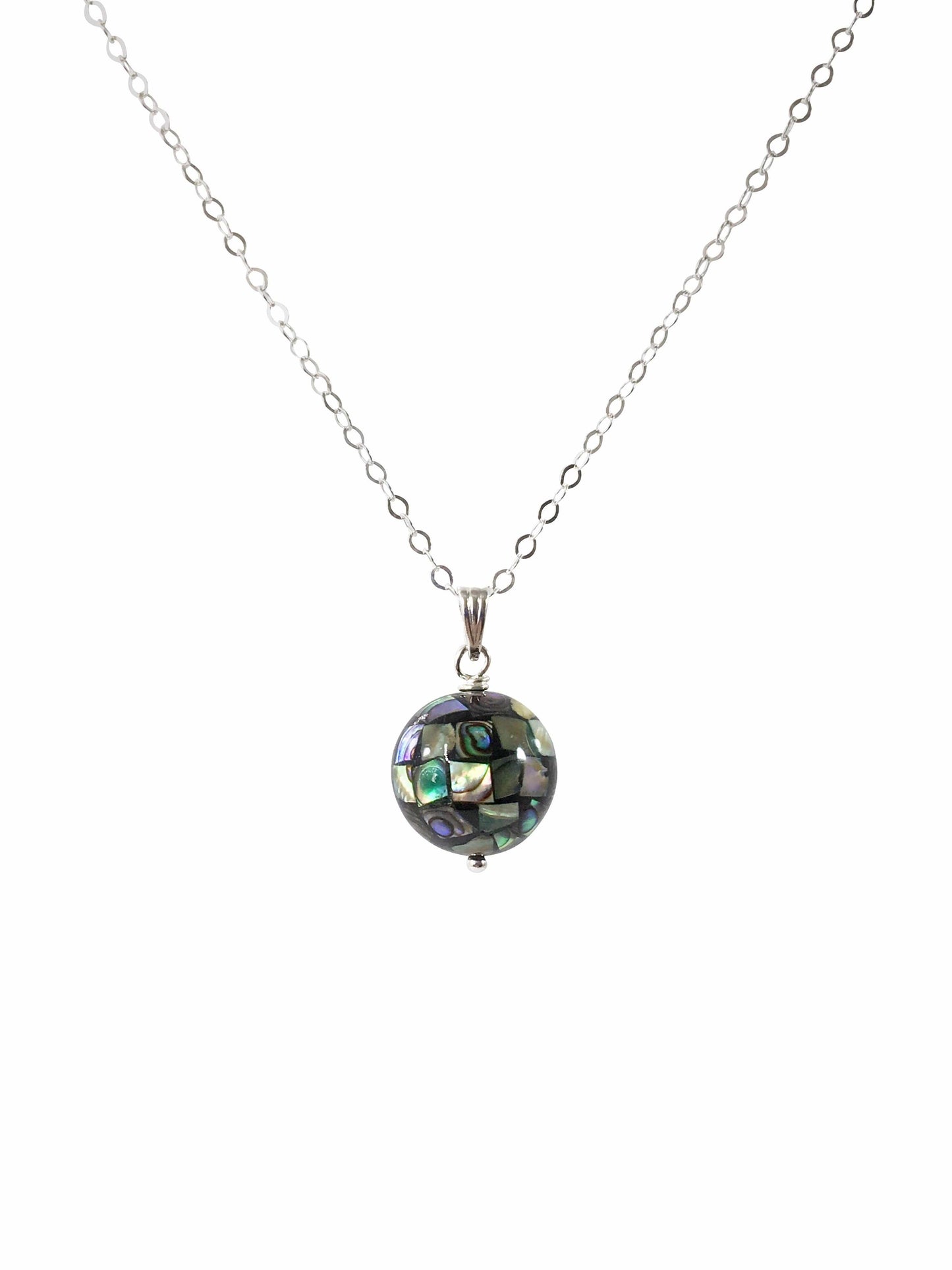 Necklace Abalone Ball Necklace Jewelz Galore Abalone Gemstone Necklace | Jewelz Galore | Jewellery In Cambridge
