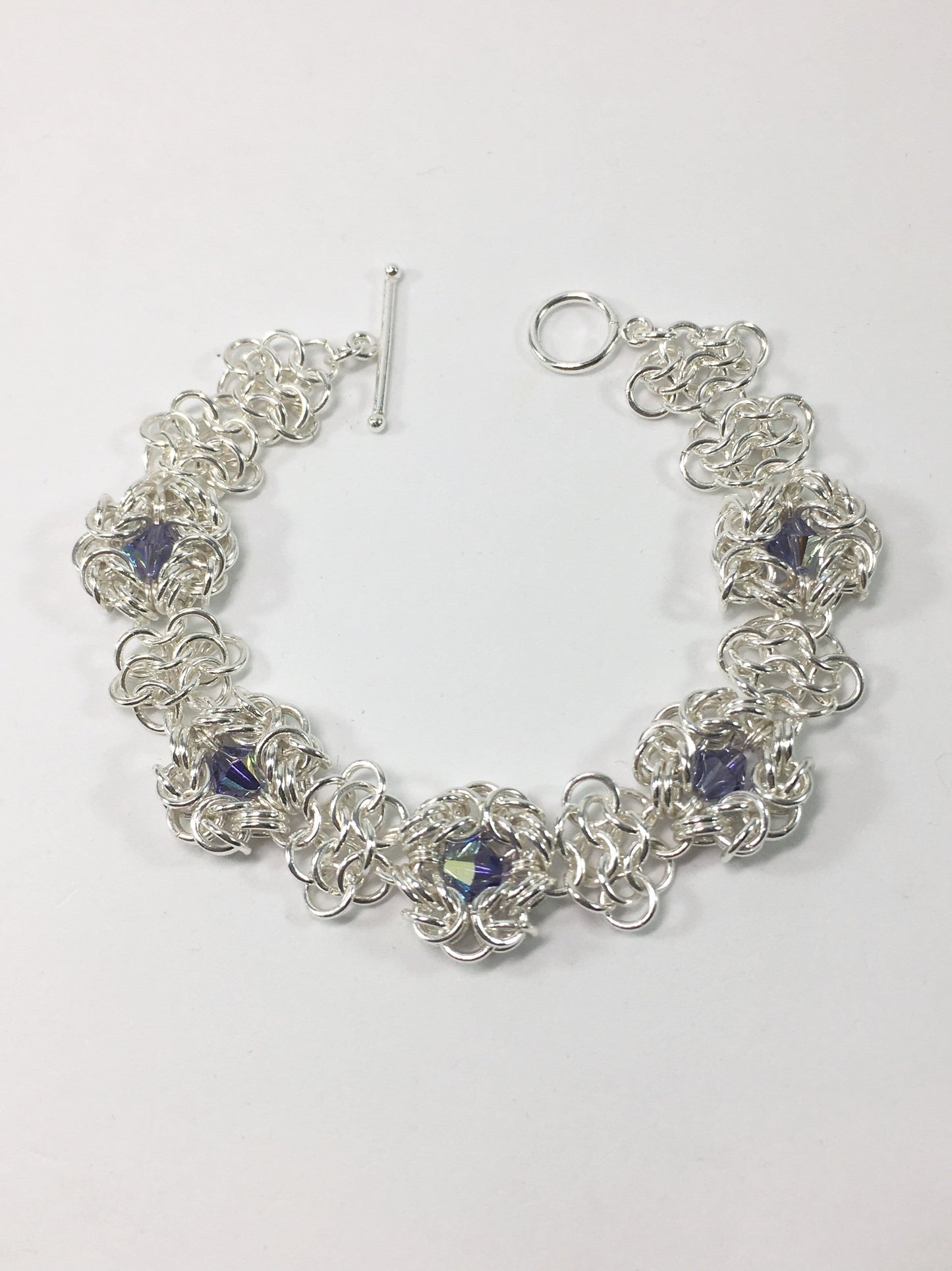 Bracelet Chainmaille Romanov Bracelet Jewelz Galore Chainmaille Romanov Bracelet | Jewelz Galore | Handmade Jewellery