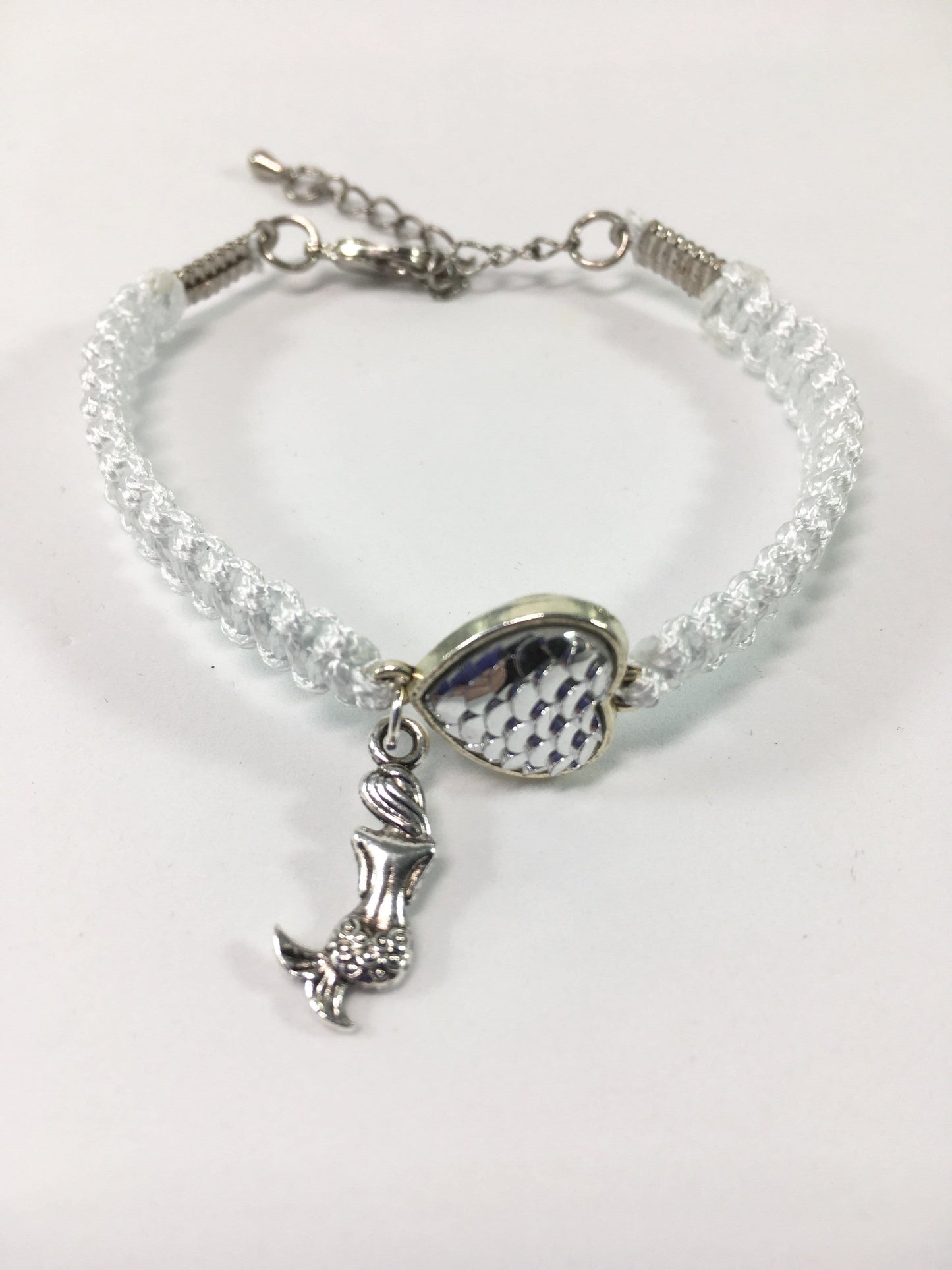 Bracelet White Macrame Mermaid Bracelet Jewelz Galore Macrame Mermaid Bracelet | Jewelz Galore | Jewellery In Cambridge