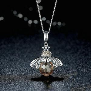 Necklace Sterling Silver Bee Necklace Jewelz Galore Silver Bee Necklace | Jewelz Galore | Jewellery