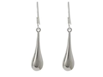 Earrings Sterling Silver Pear Drop Earrings Jewelz Galore Silver Pear Drop Earrings | Jewelz Galore | Jewellery 