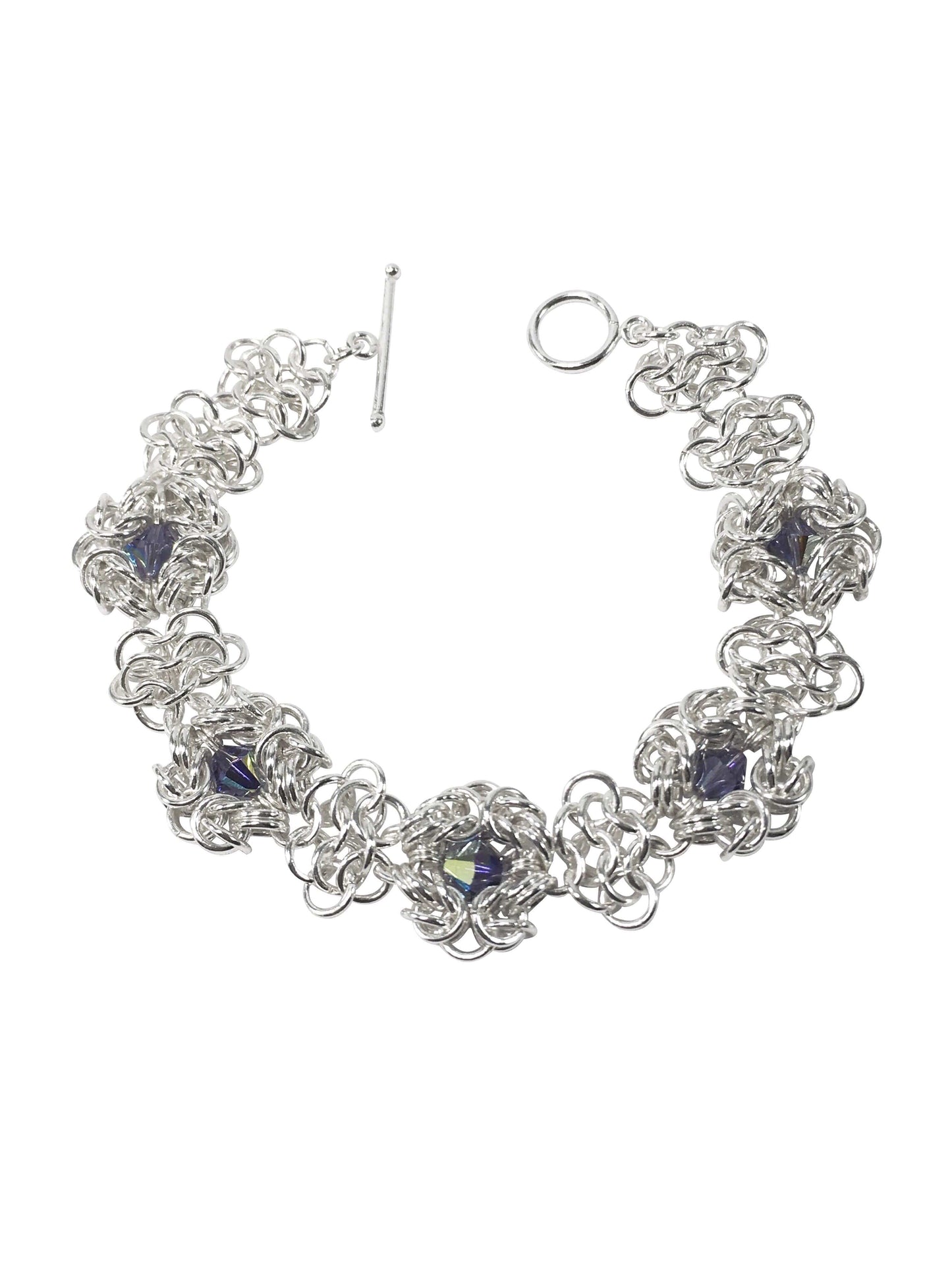 Bracelet Chainmaille Romanov Bracelet Jewelz Galore Chainmaille Romanov Bracelet | Jewelz Galore | Handmade Jewellery