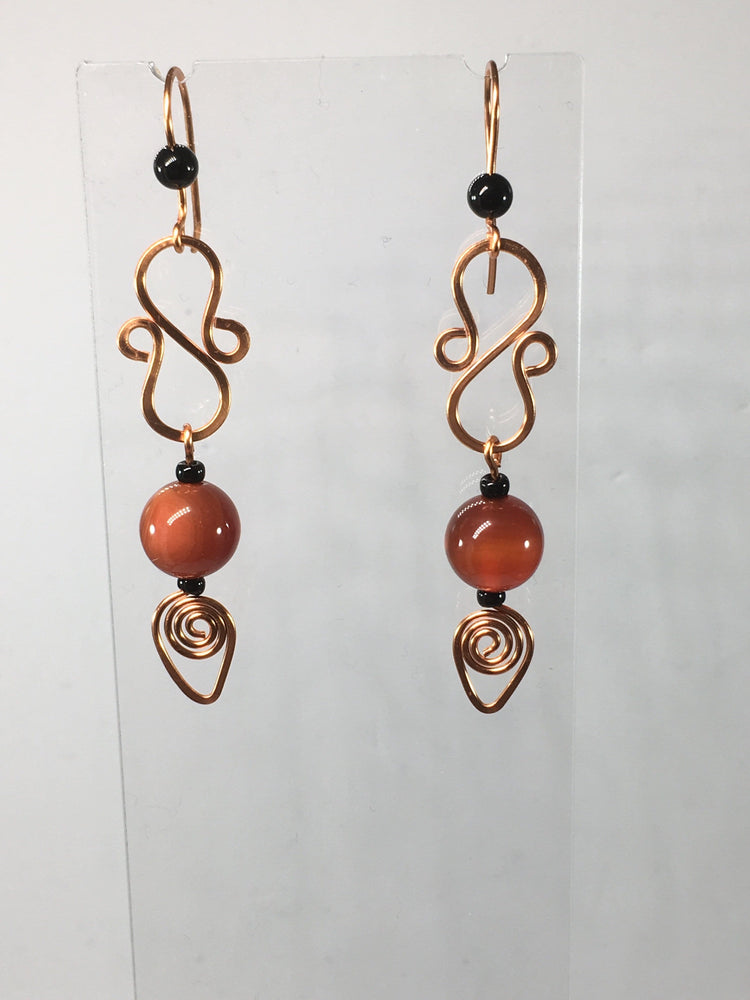 Figure Of Eight Earrings