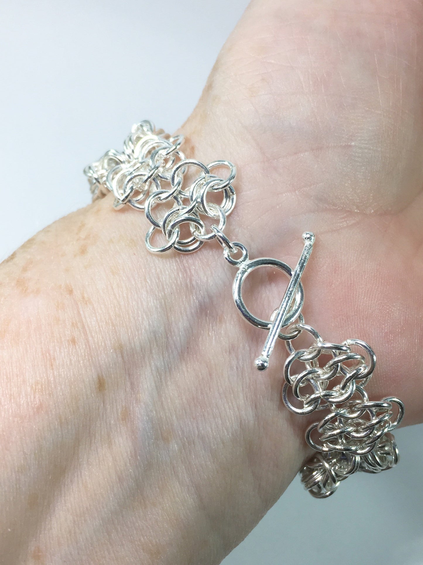Bracelet Chainmaille Romanov Bracelet Jewelz Galore Chainmaille Romanov Bracelet | Jewelz Galore | Handmade Jewellery