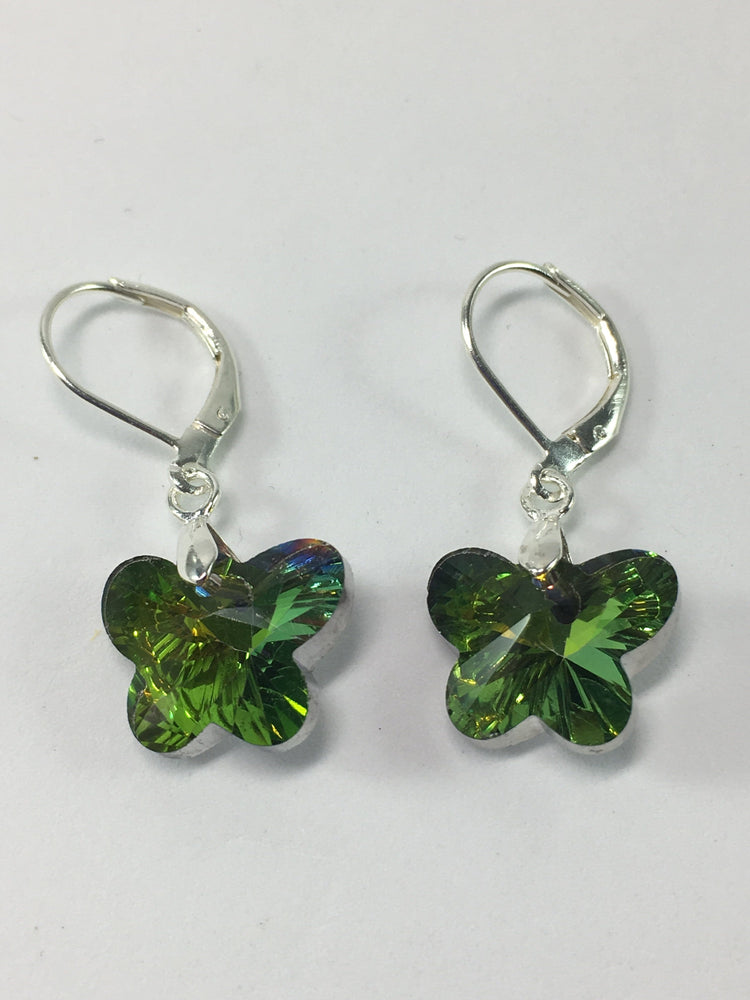 Rainbow Butterfly Earrings
