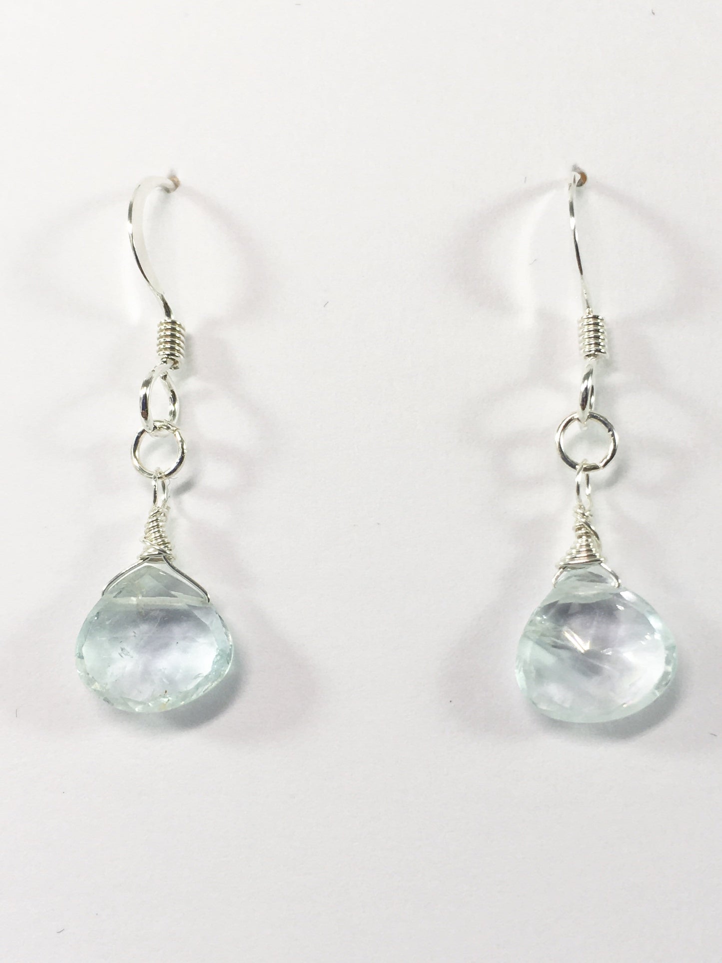 Earrings Aquamarine Briolette Earrings Jewelz Galore Aquamarine Gemstone Earrings | Jewelz Galore | Handmade Jewellery