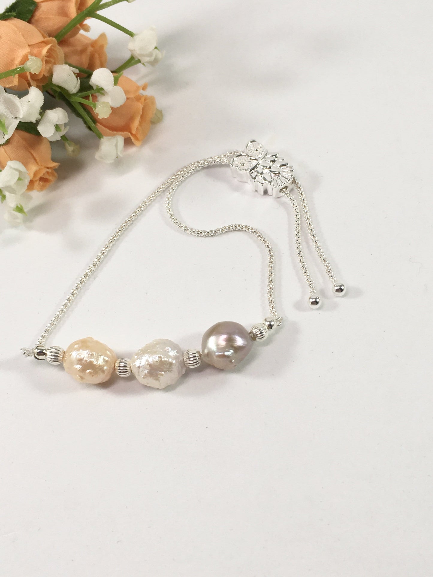 Bracelet Hedgehog Pearl Owl Slider Bracelet Jewelz Galore Hedgehog Pearl Slider Bracelet | Jewelz Galore | Jewellery Cambridge