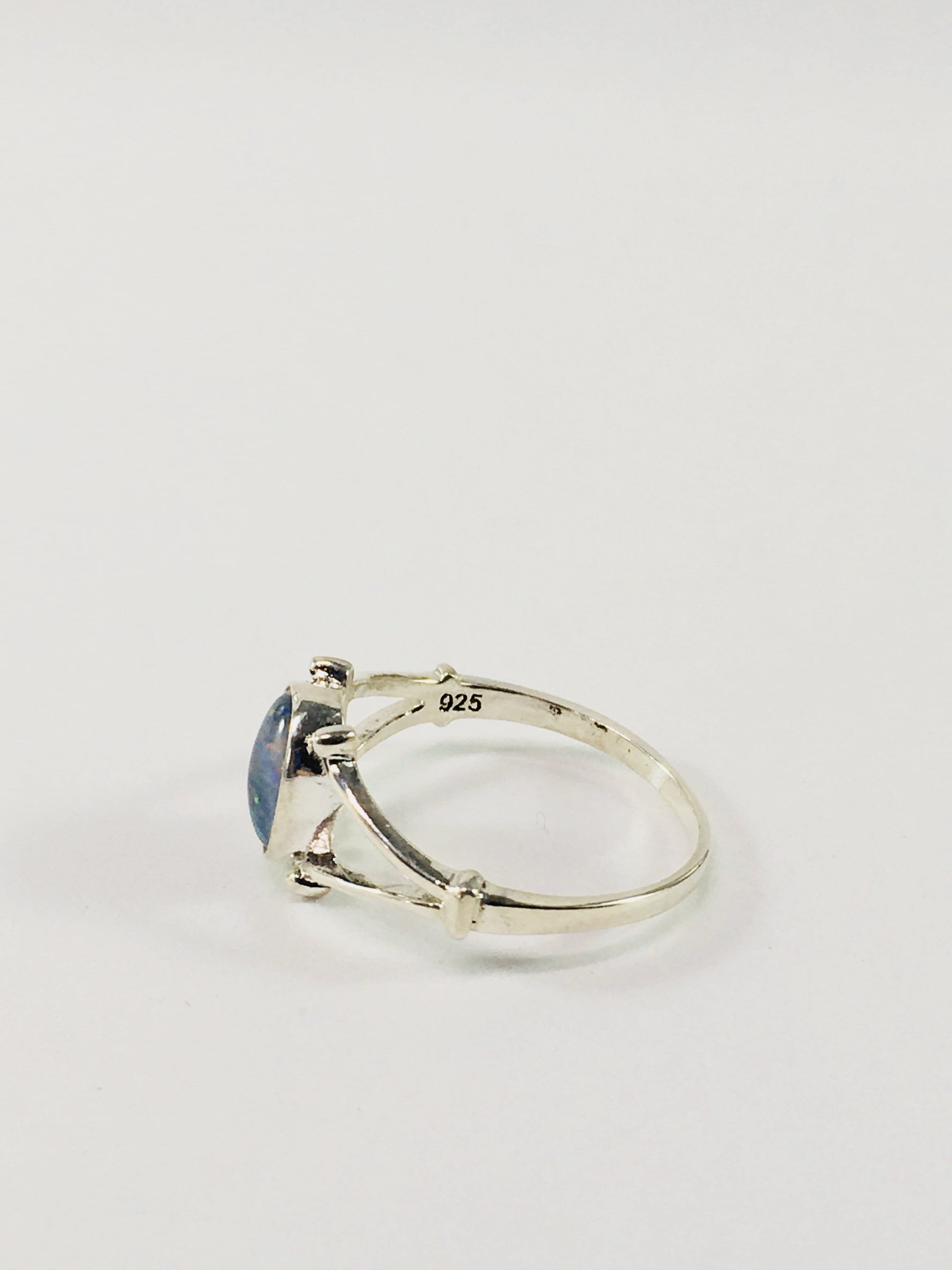 Ring Opal And Sterling Silver Ring Jewelz Galore Opal Sterling Silver Ring | Jewelz Galore | Ladies Jewellery Online