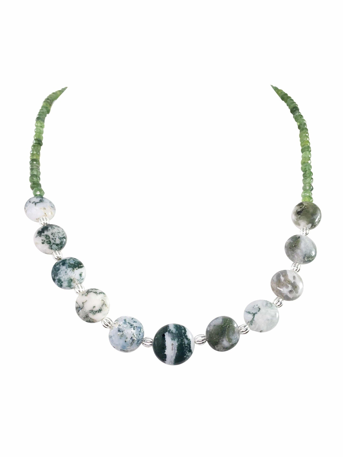 Necklace Shades Of Green Necklace Jewelz Galore