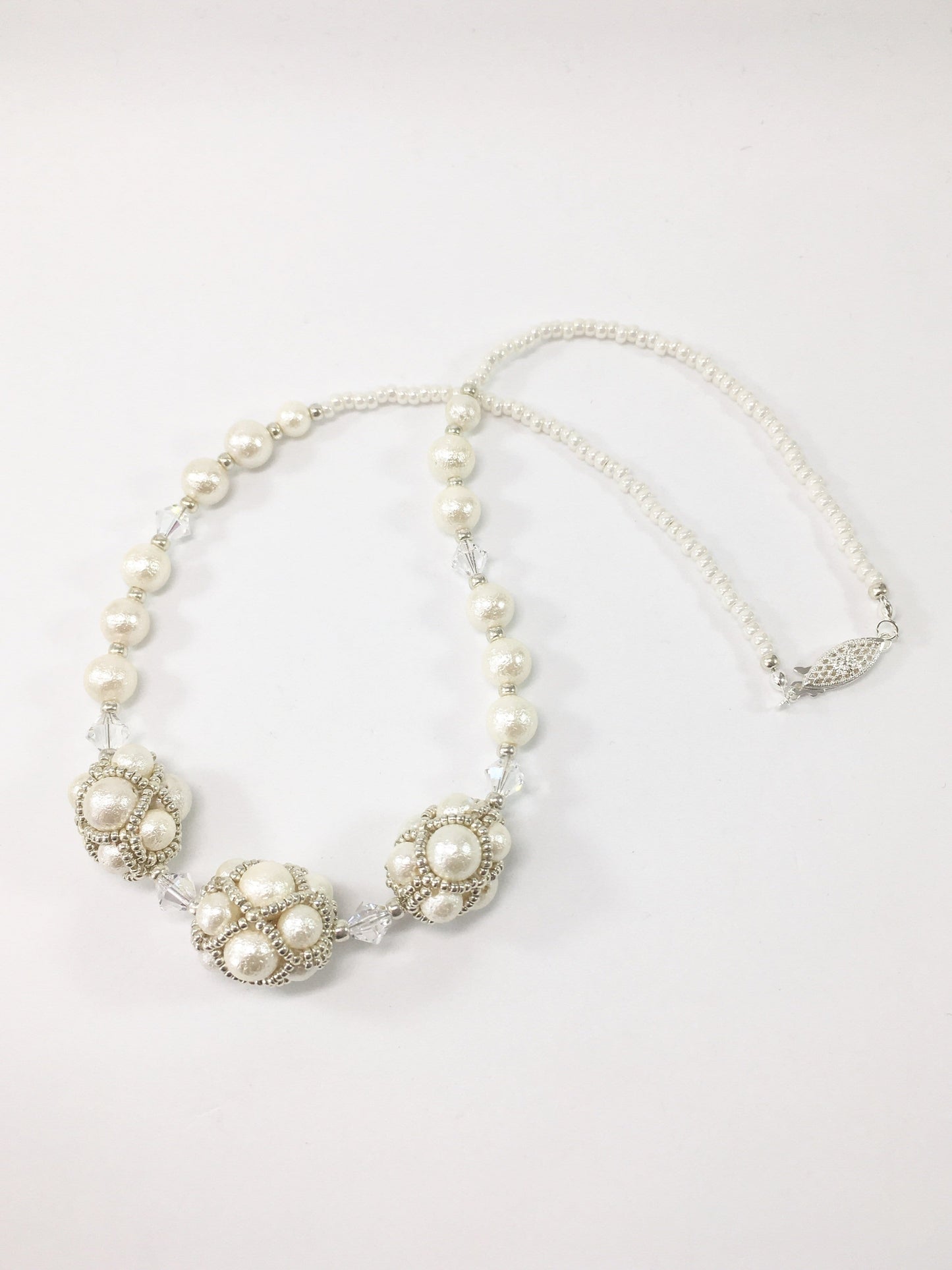 Necklace Ivory Shell Pearl Bridal Set Jewelz Galore Pearl Bridal Set | Jewelz Galore | Jewellery