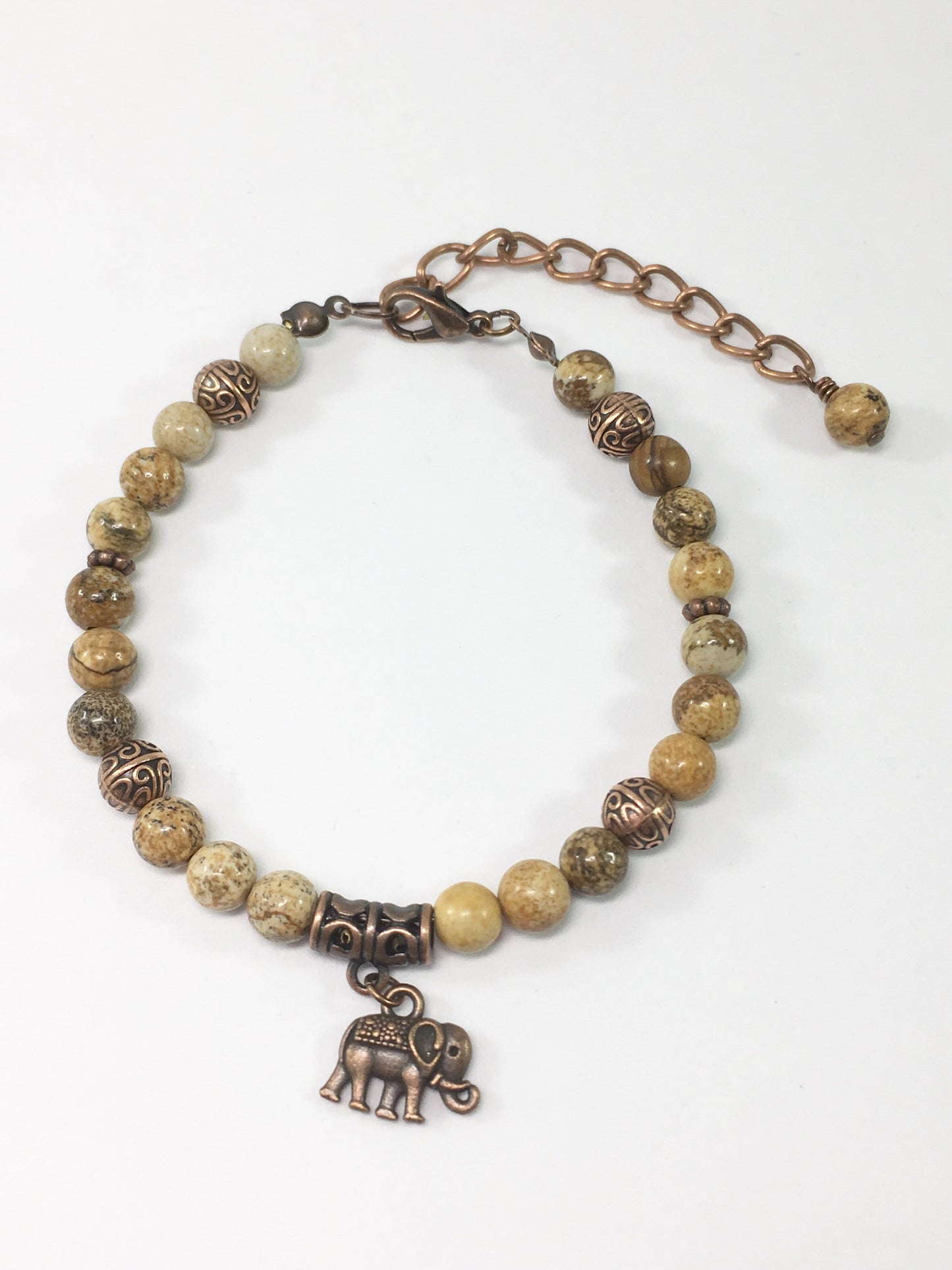 Bracelet Picture Jasper Gemstone And Copper Bracelet Jewelz Galore Gemstone And Copper Bracelet | Jewelz Galore | Jewellery Online